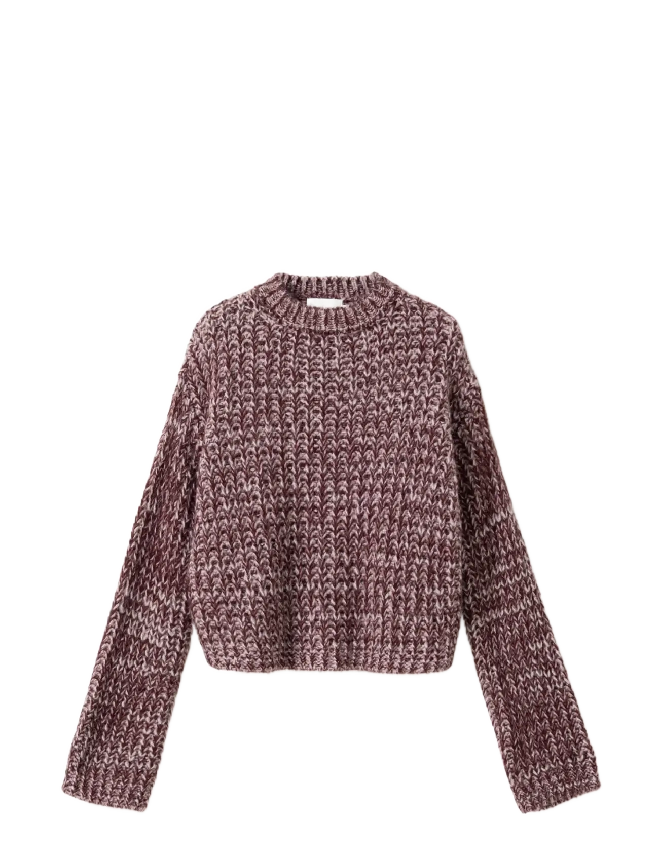 Noella N-Lakisha Knit - Strickmode - BURGUNDY ROSE MIX / burgundy