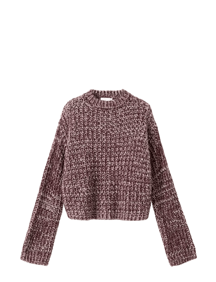 Noella - N-Lakisha Knit - burgundy rose mix - 1