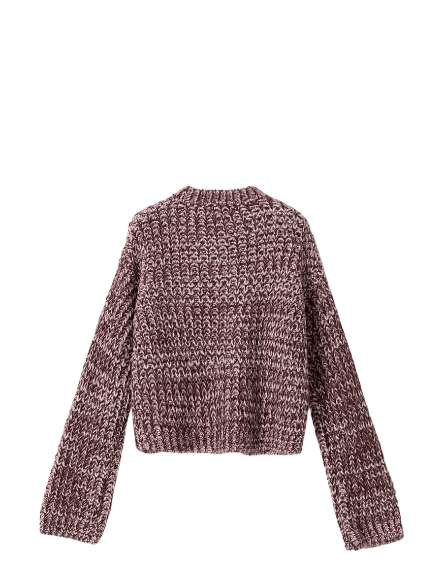 Noella - N-Lakisha Knit - burgundy rose mix - 2