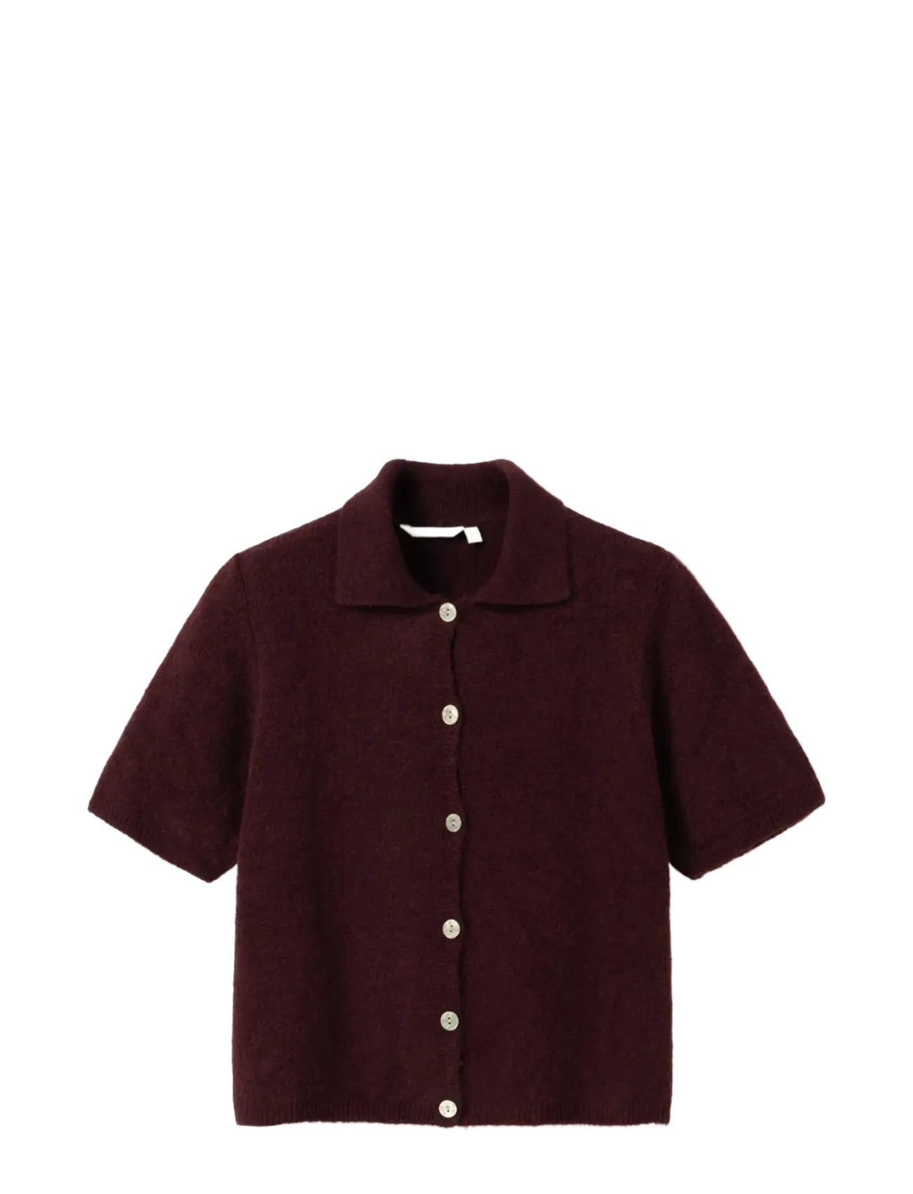 Noella N-Marwood Knit Cardigan - Cardigans - WINETASTING / burgundy