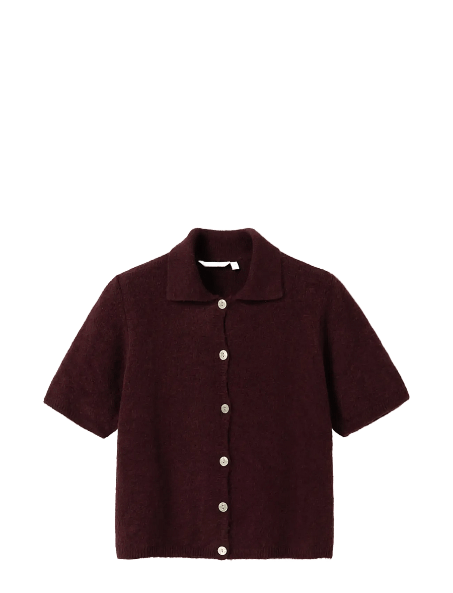 Noella - N-Marwood Knit Cardigan - crop tops - winetasting - 0
