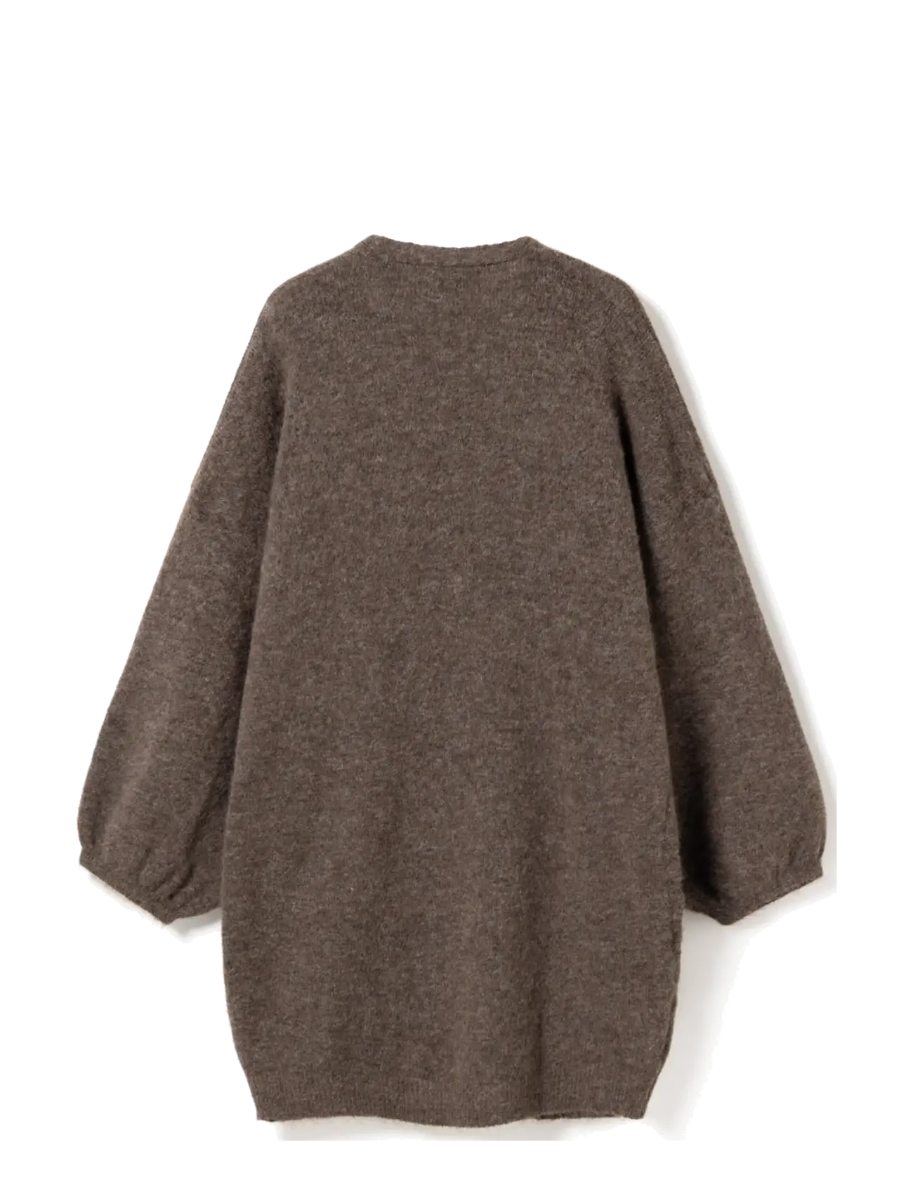 Noella - N-Maricela Knit Cardigan - timber brown melange - 2