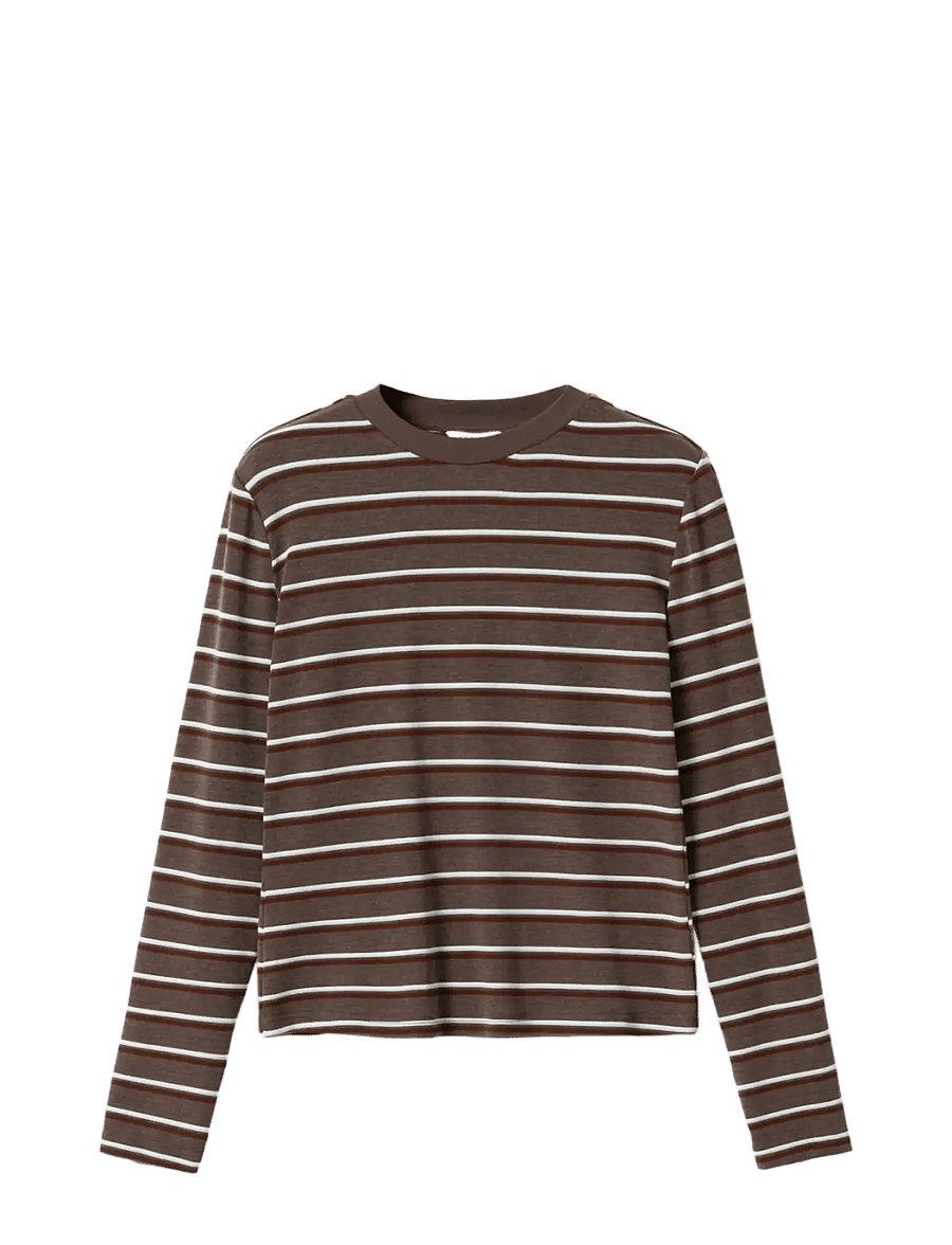 Noella - N-Lidie LS Top - pikkade varrukatega topid - dalma blue stripe - 1