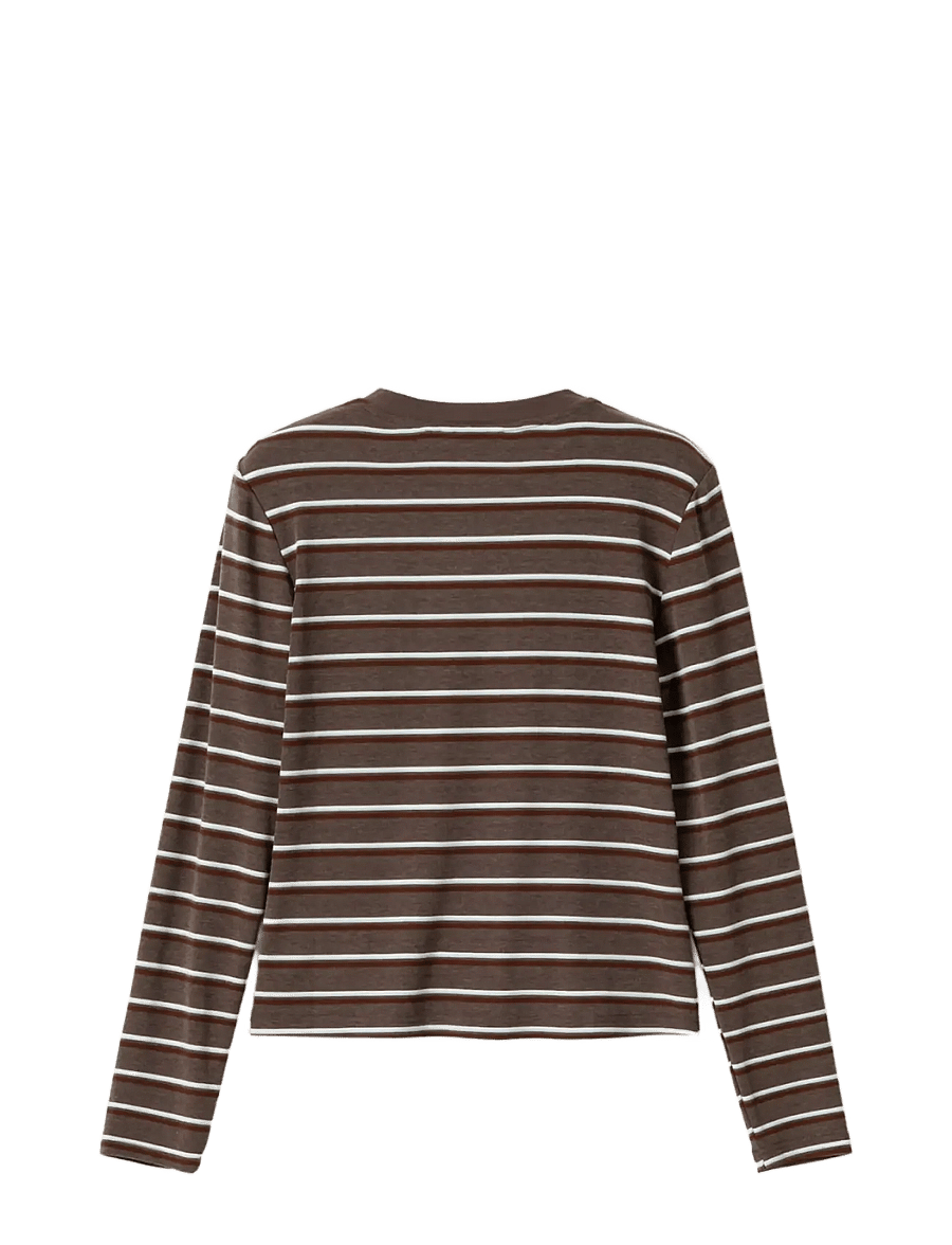 Noella - N-Lidie LS Top - pikkade varrukatega topid - dalma blue stripe - 2