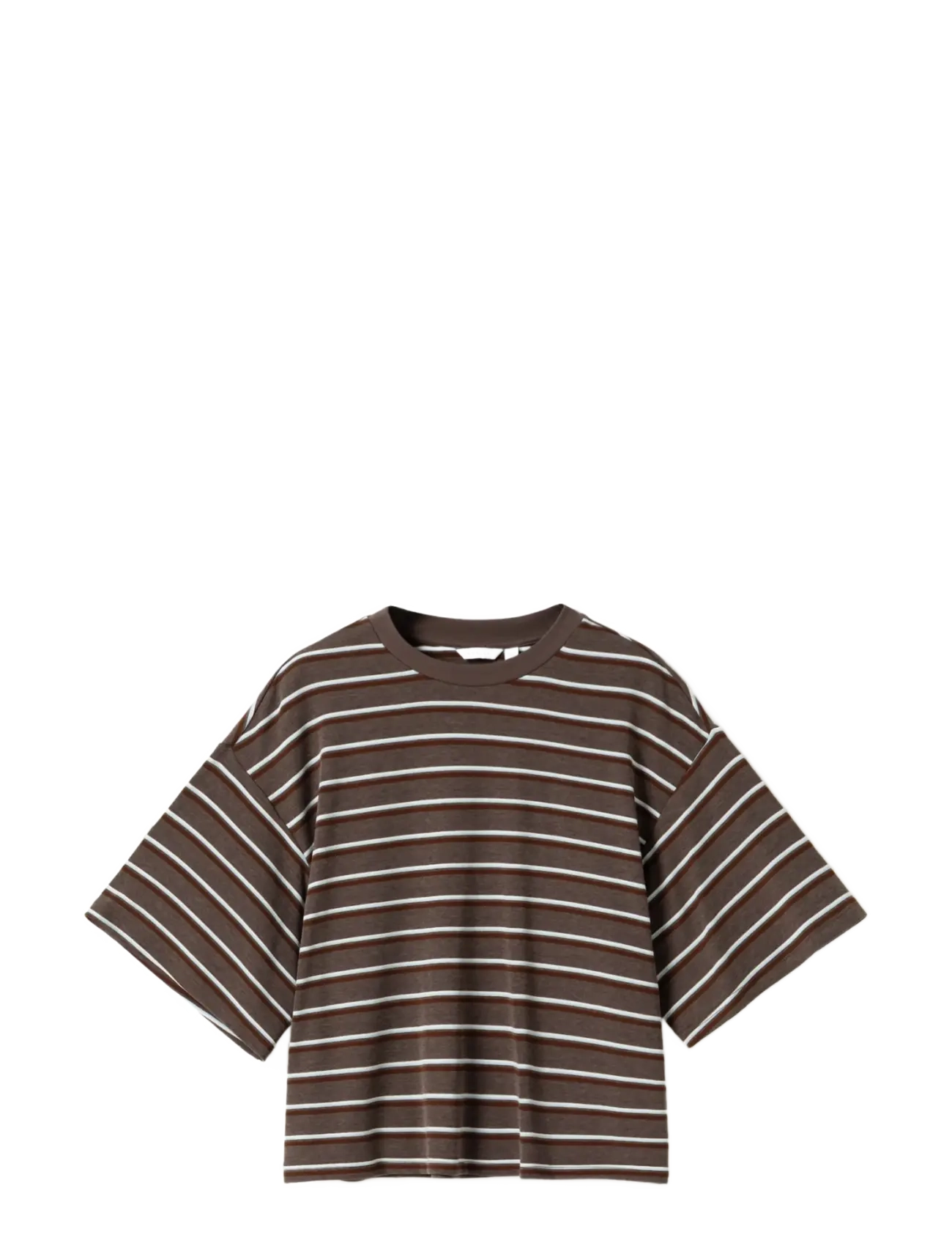 Noella N-Murphie Top - Tøj - DALMA BLUE STRIPE / brown