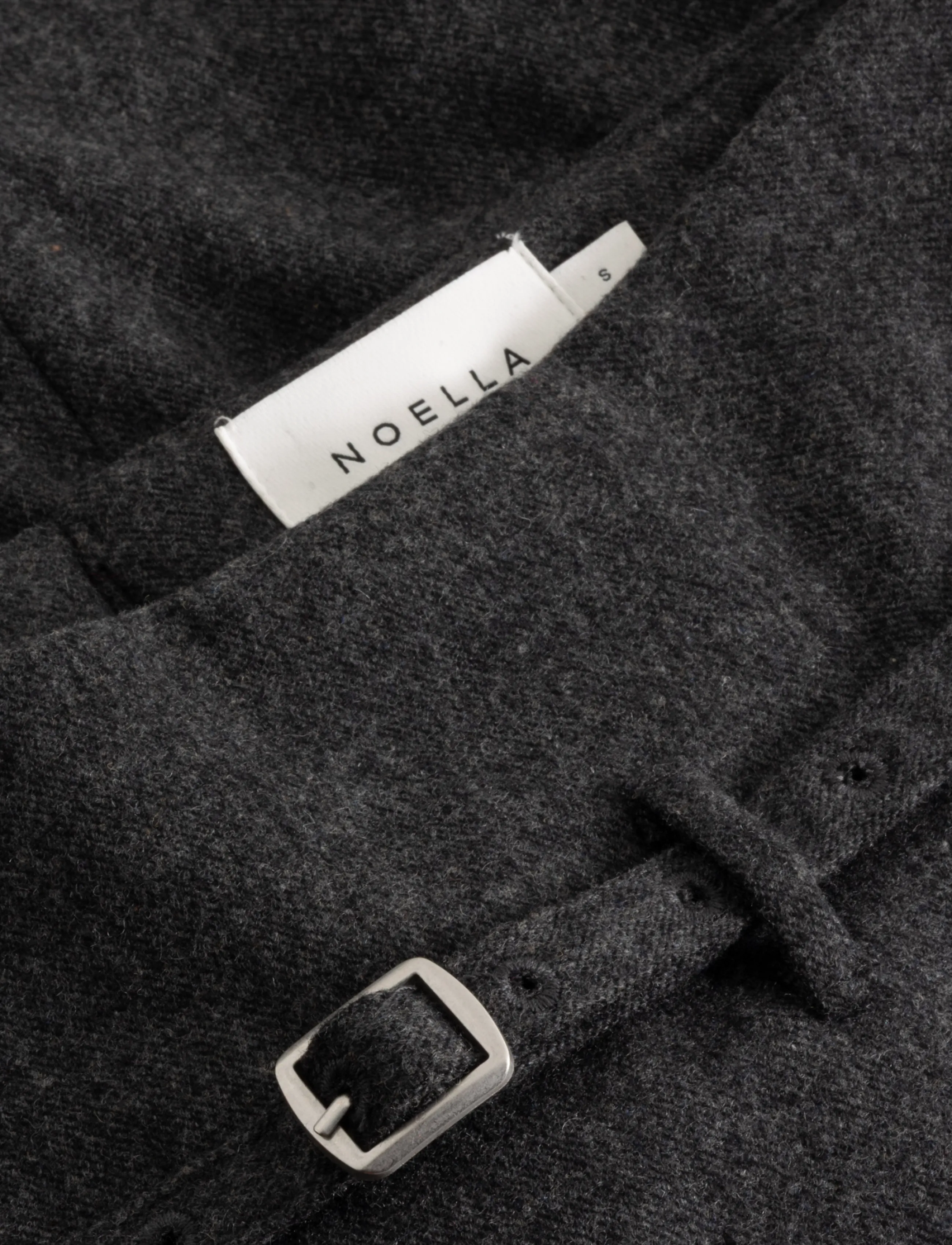 Noella - N-Madena Skirt - plisseeritud seelikud - dark grey melange - 5