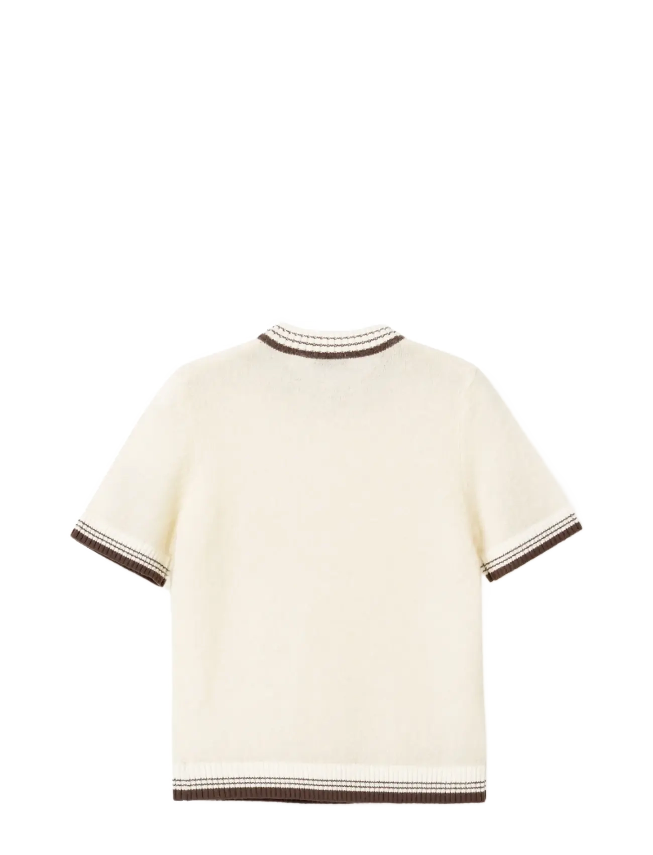 Noella - N-Marthy Knit - stickade tröjor - ivory brown - 2