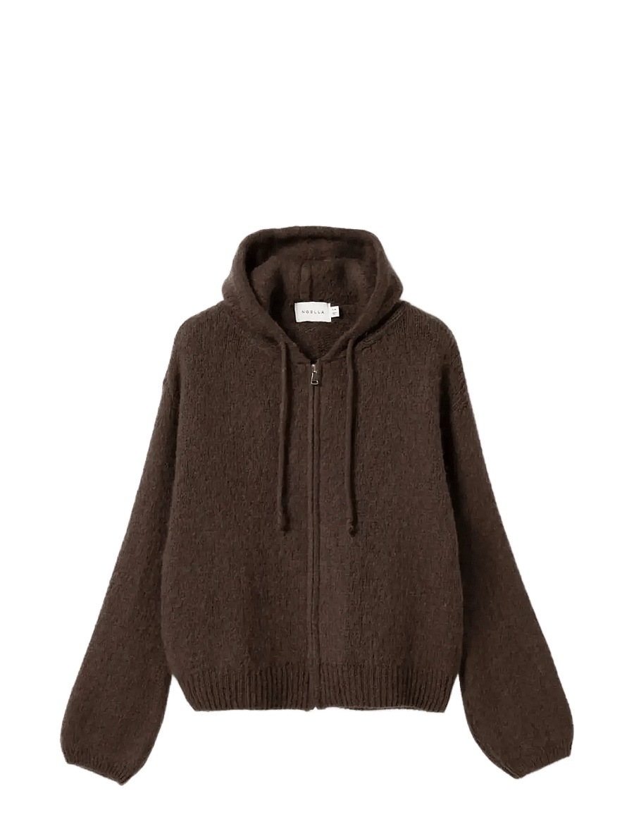 Noella - N-Myung Knit Cardigan - strickjacken - chocolate - 1