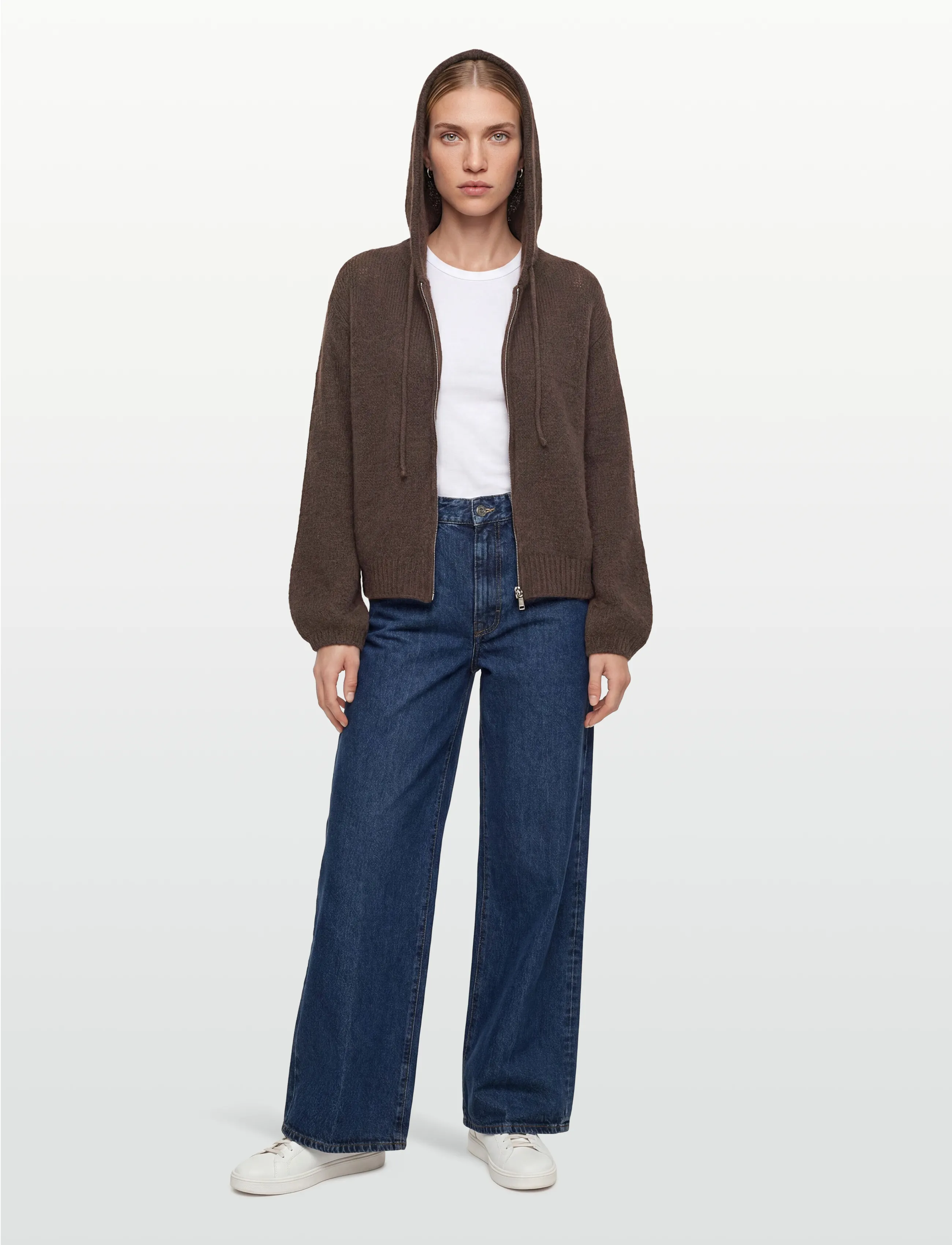 Noella N-Myung Knit Cardigan - Gebreide truien & vesten - CHOCOLATE / brown