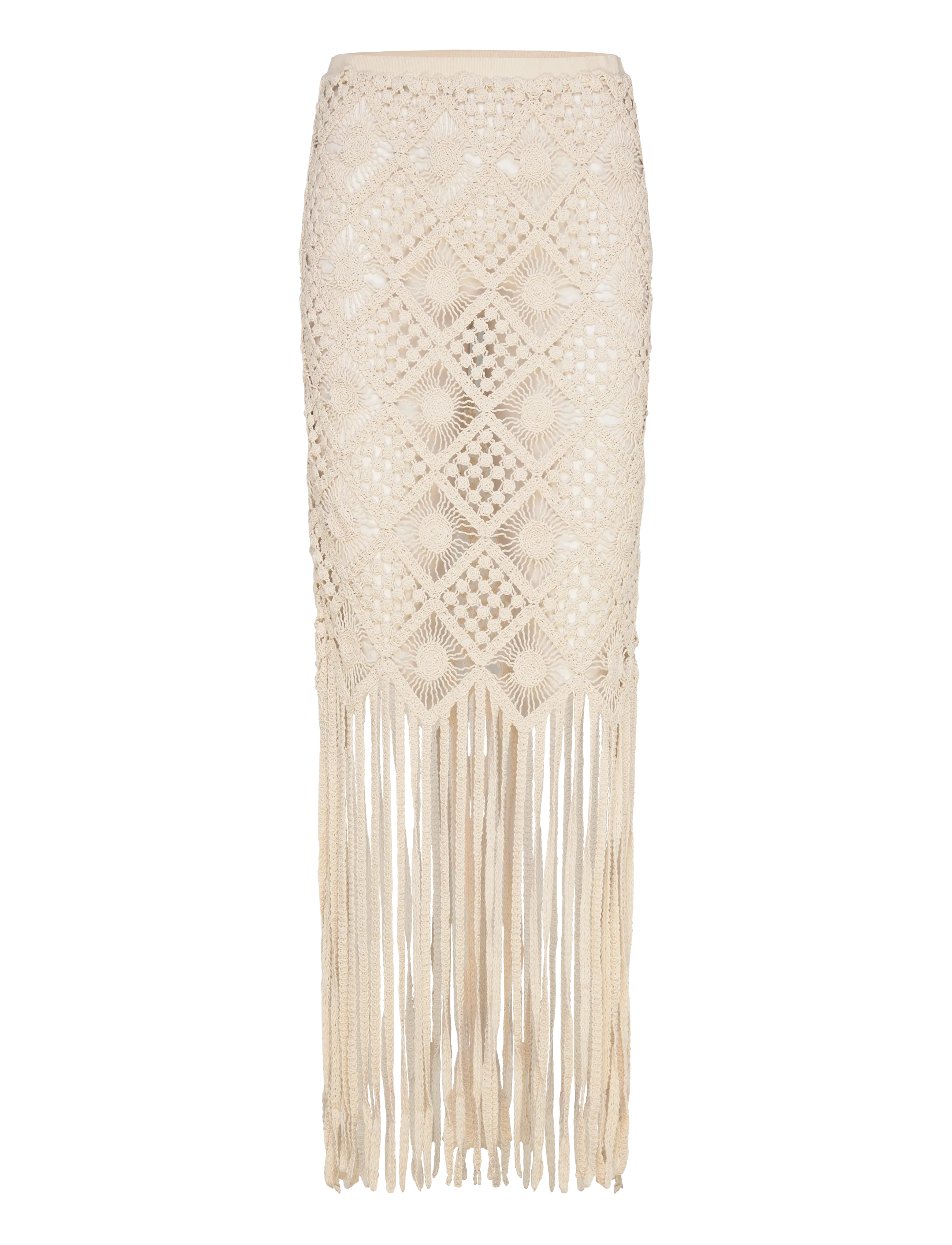 Noella N-Munira Skirt - Mugavalt oma kodus - IVORY / cream