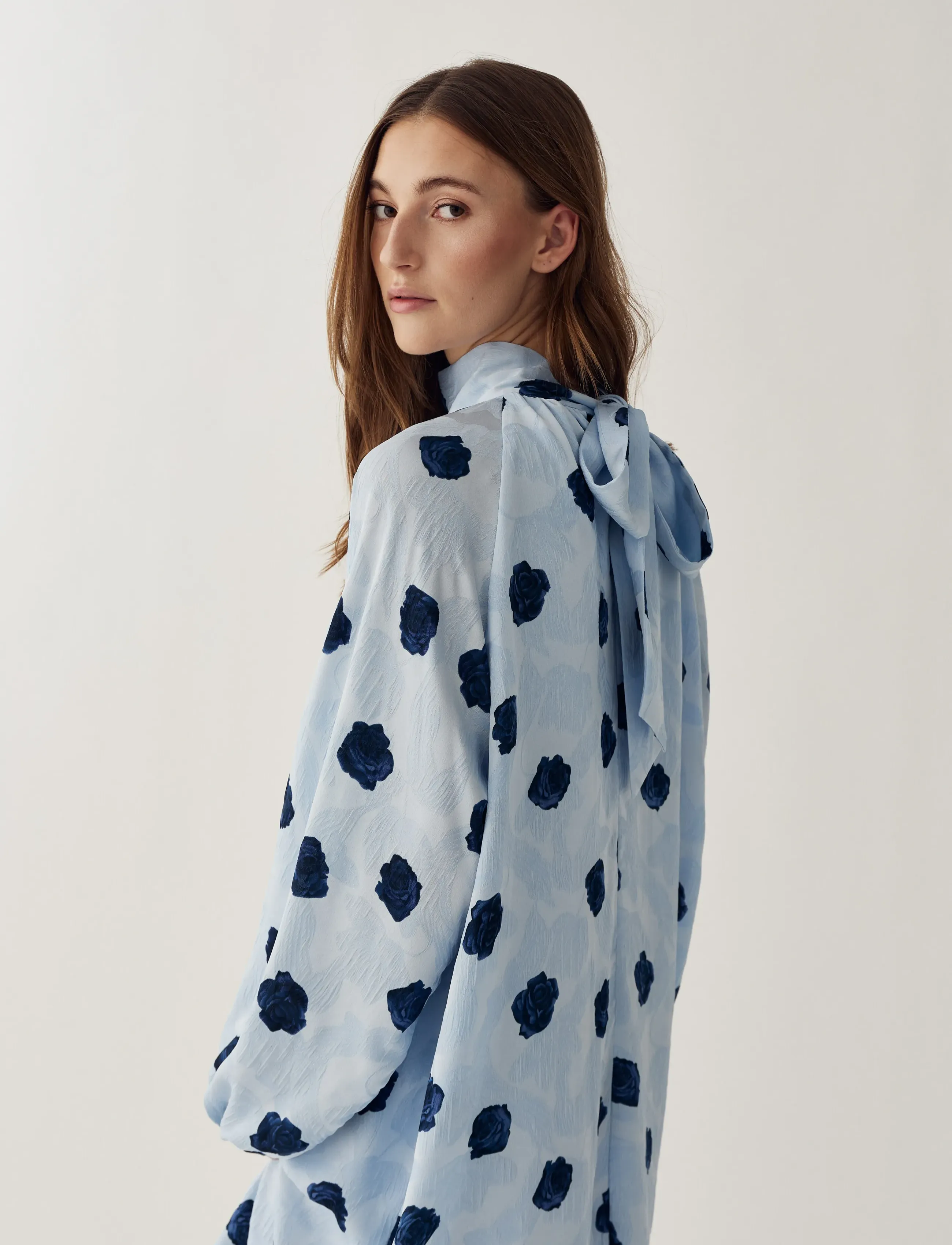 Noella - N-Lorenia Dress - short dresses - delice blue print - 3