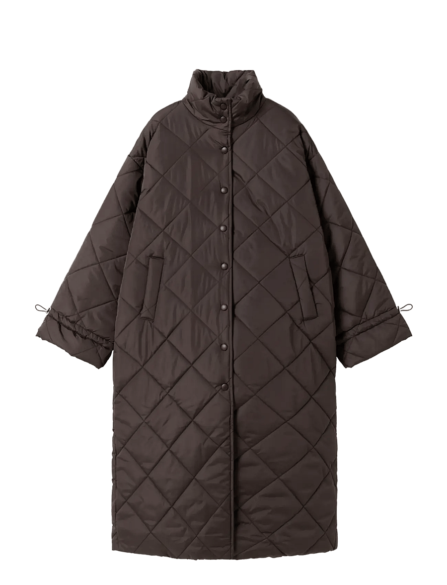 Noella - N-Maude Coat - winter jackets - chocolate - 1