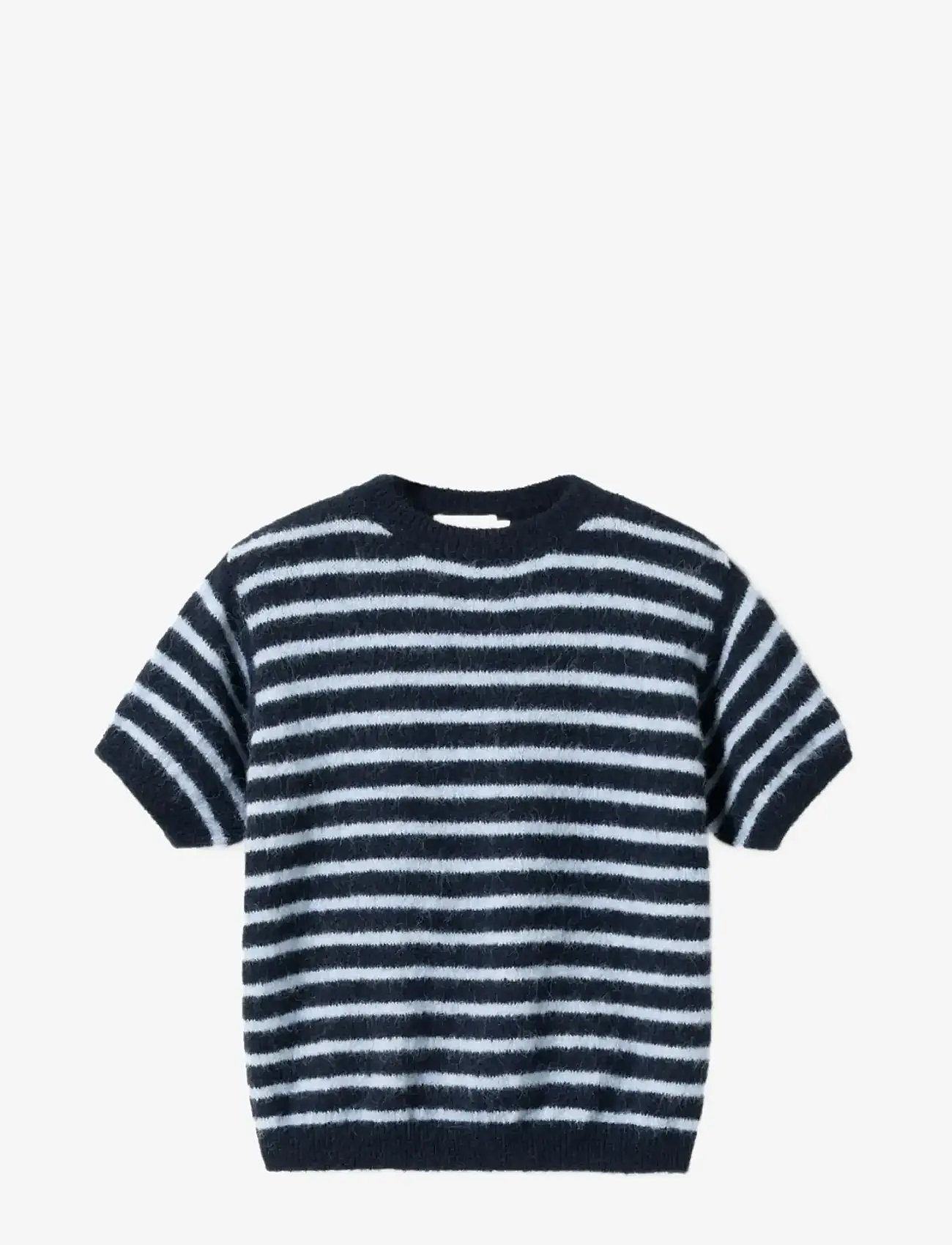 Noella - N-Monikah SS Knit - pullover - blue stripe - 1