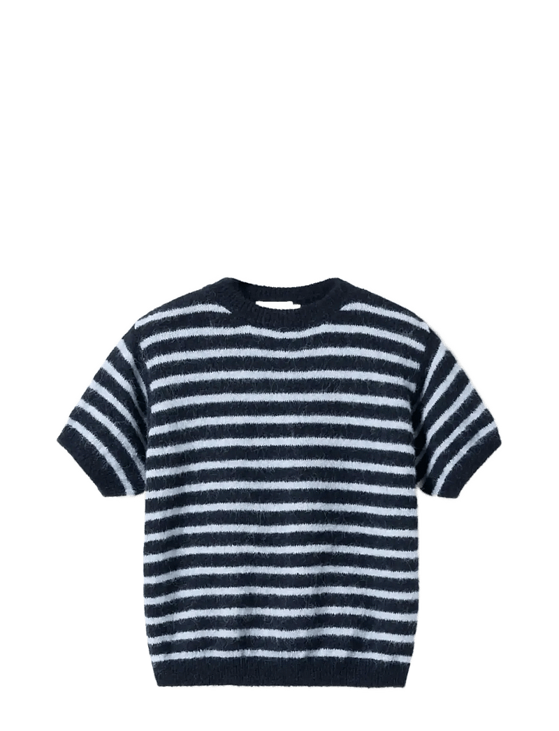 Noella - N-Monikah SS Knit - pullover - blue stripe - 1
