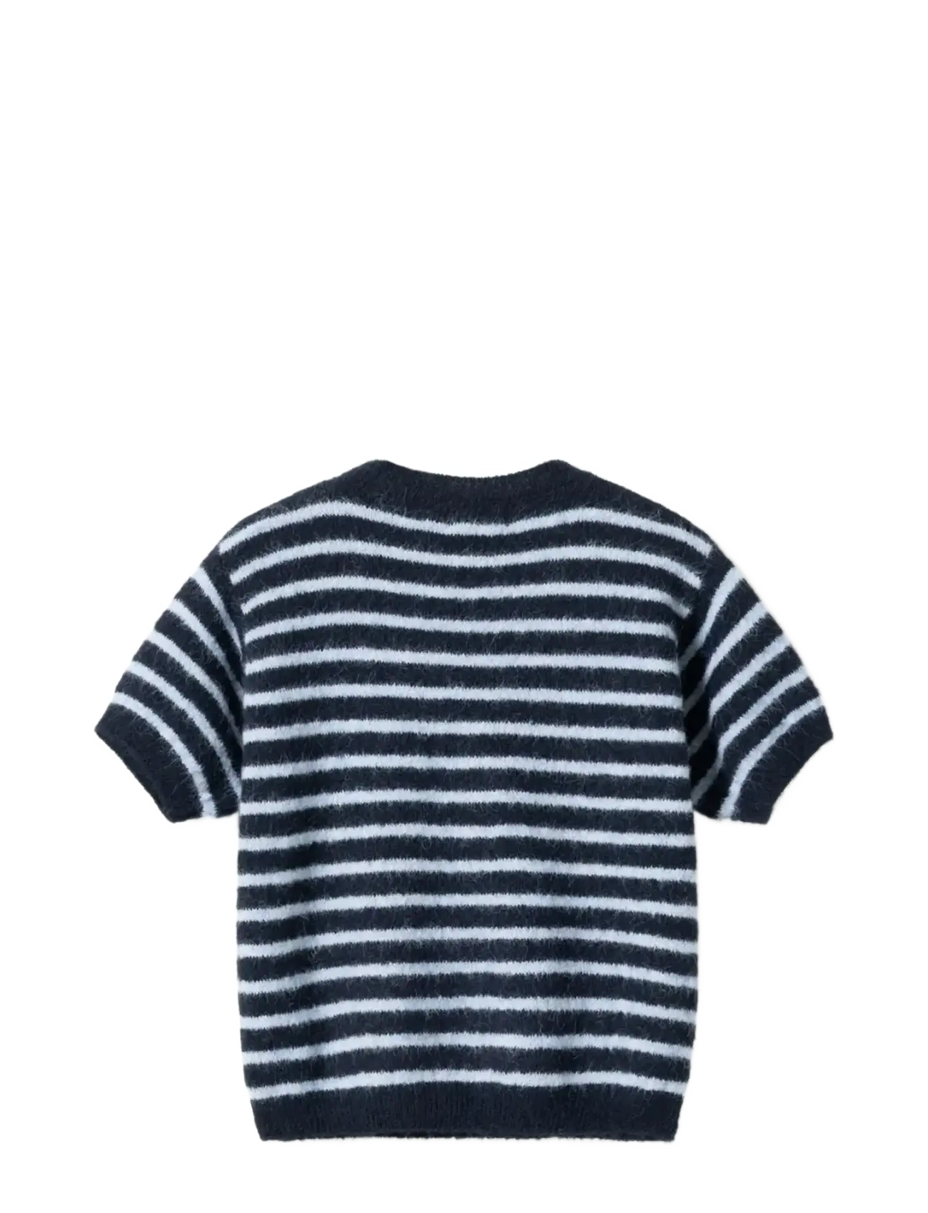 Noella - N-Monikah SS Knit - jumpers - blue stripe - 2
