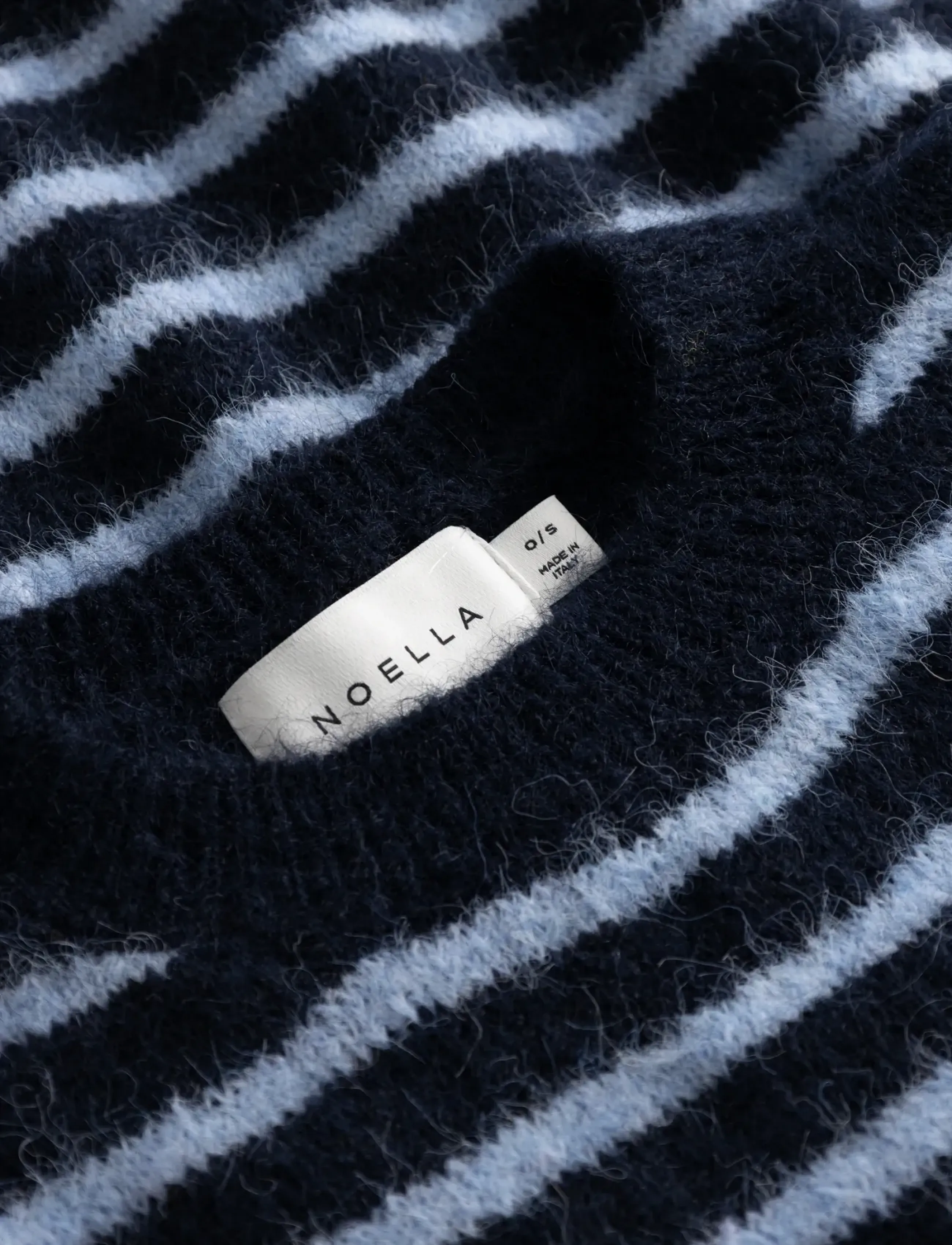 Noella - N-Monikah SS Knit - jumpers - blue stripe - 5