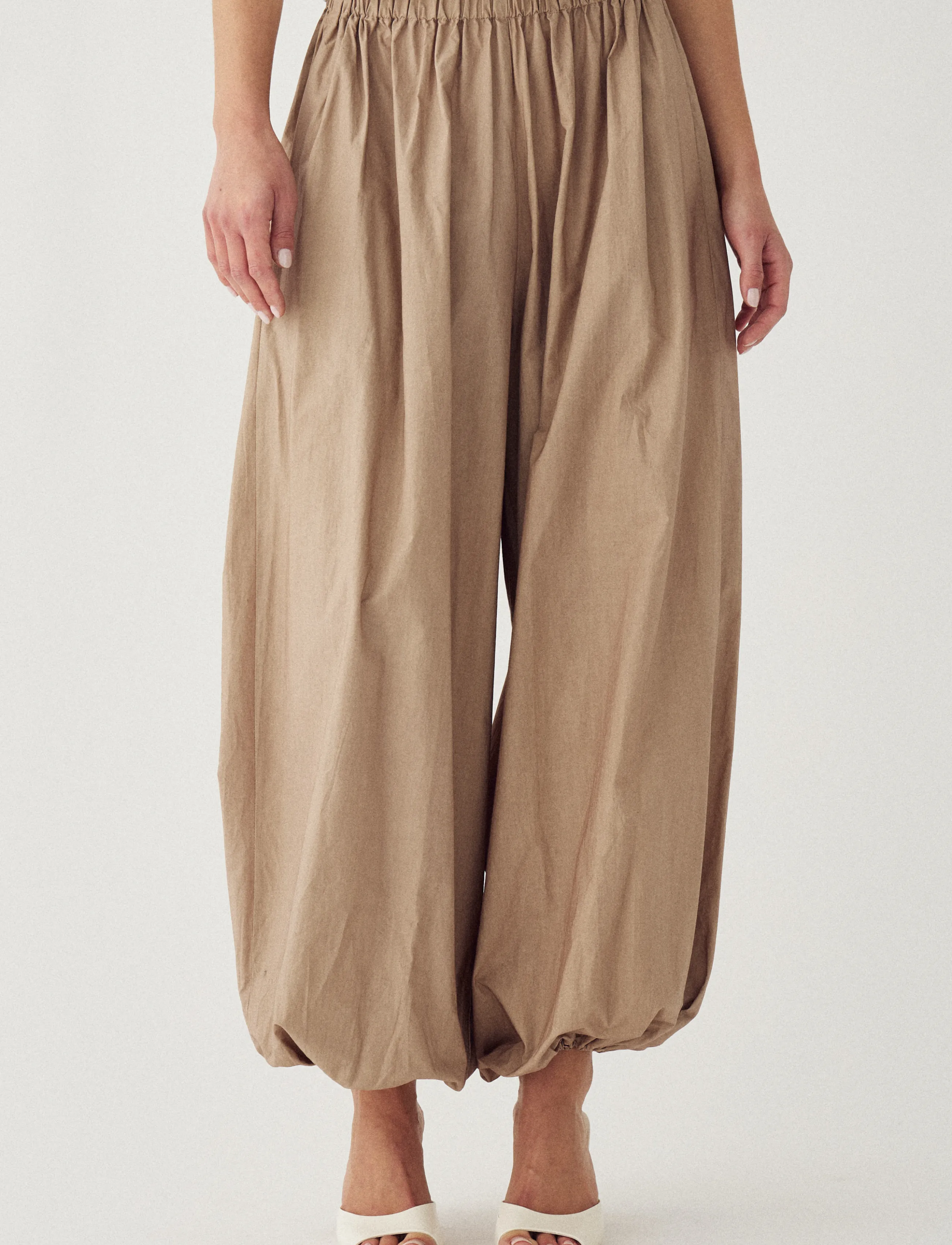 Noella N-Nerine Pants - Byxor - BEIGE / beige