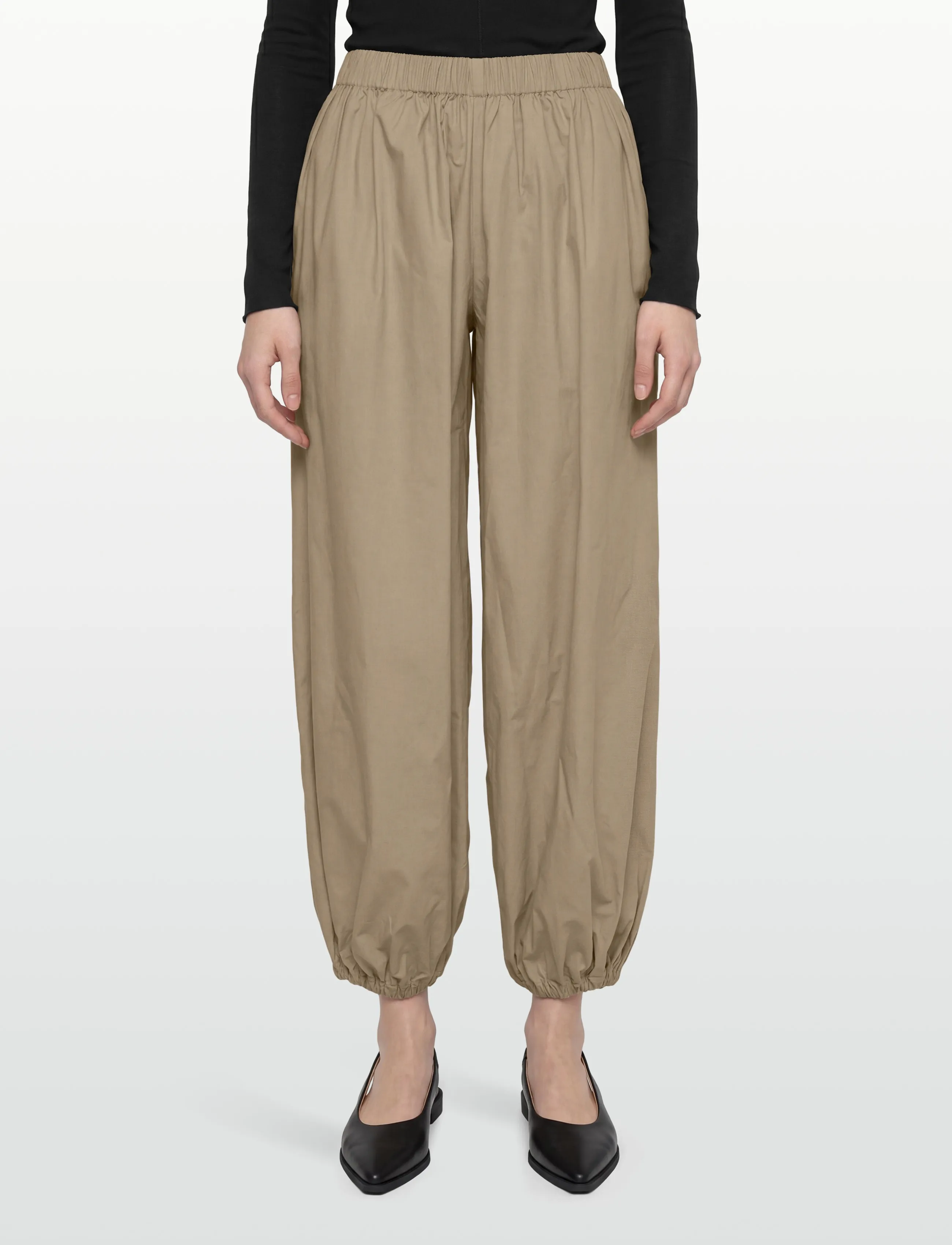 Noella - N-Nerine Pants - hosen mit weitem bein - beige - 3