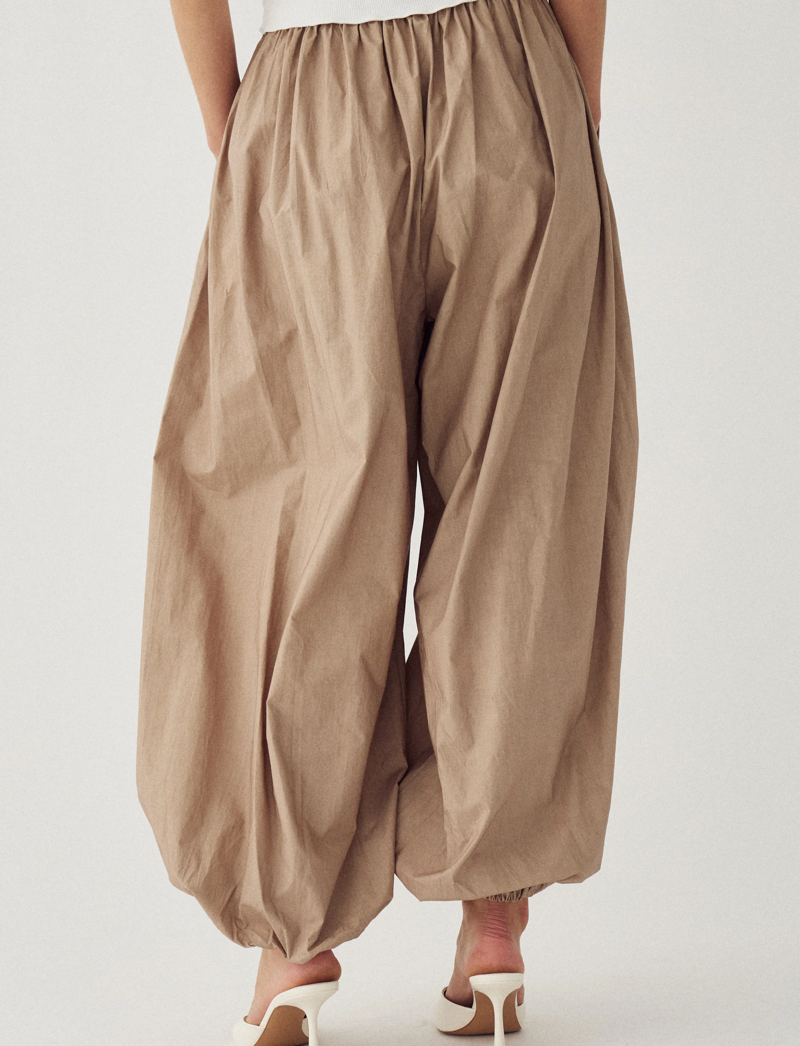 Noella - N-Nerine Pants - sommarfynd - beige - 3