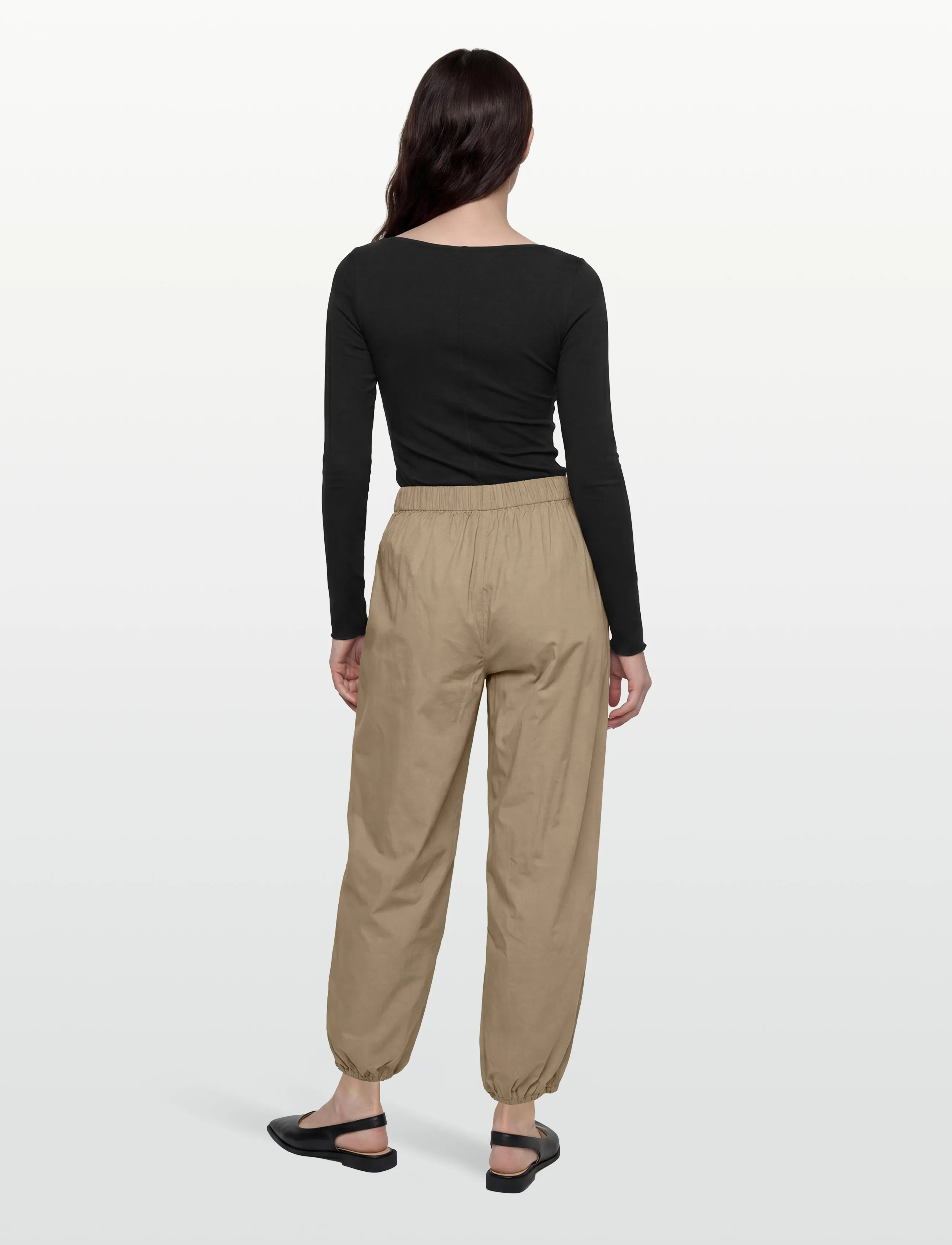 Noella - N-Nerine Pants - hosen mit weitem bein - beige - 4