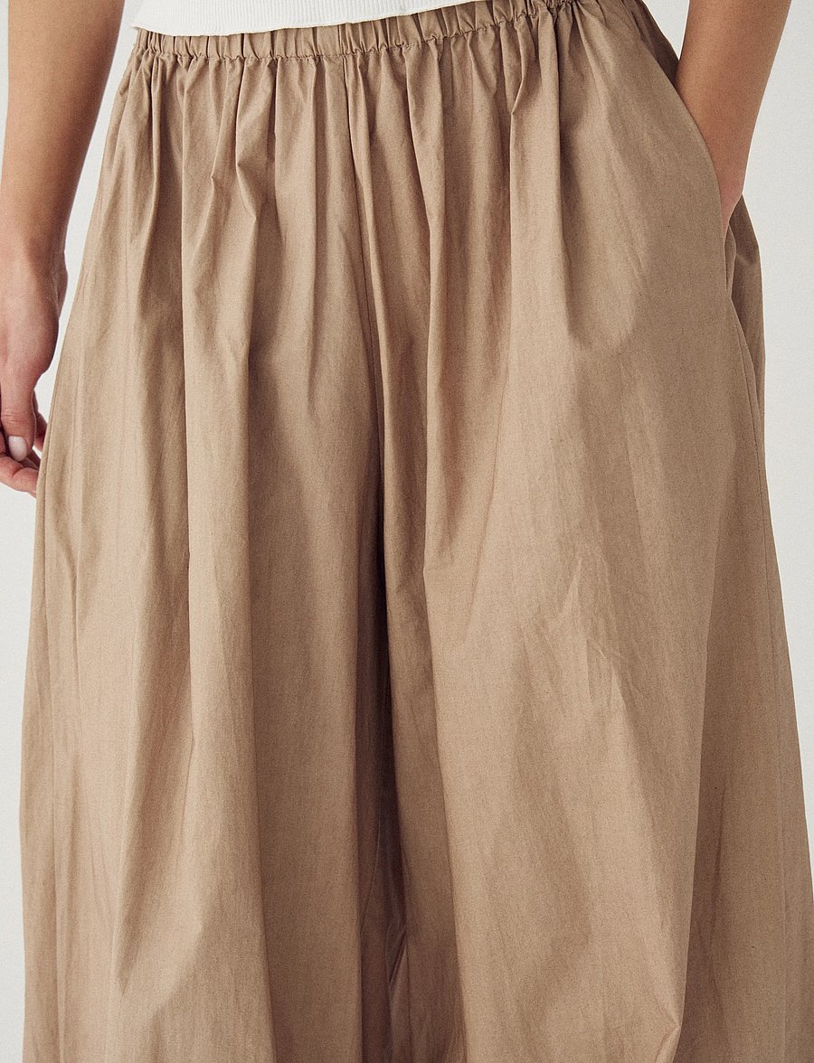 Noella - N-Nerine Pants - hosen mit weitem bein - beige - 4