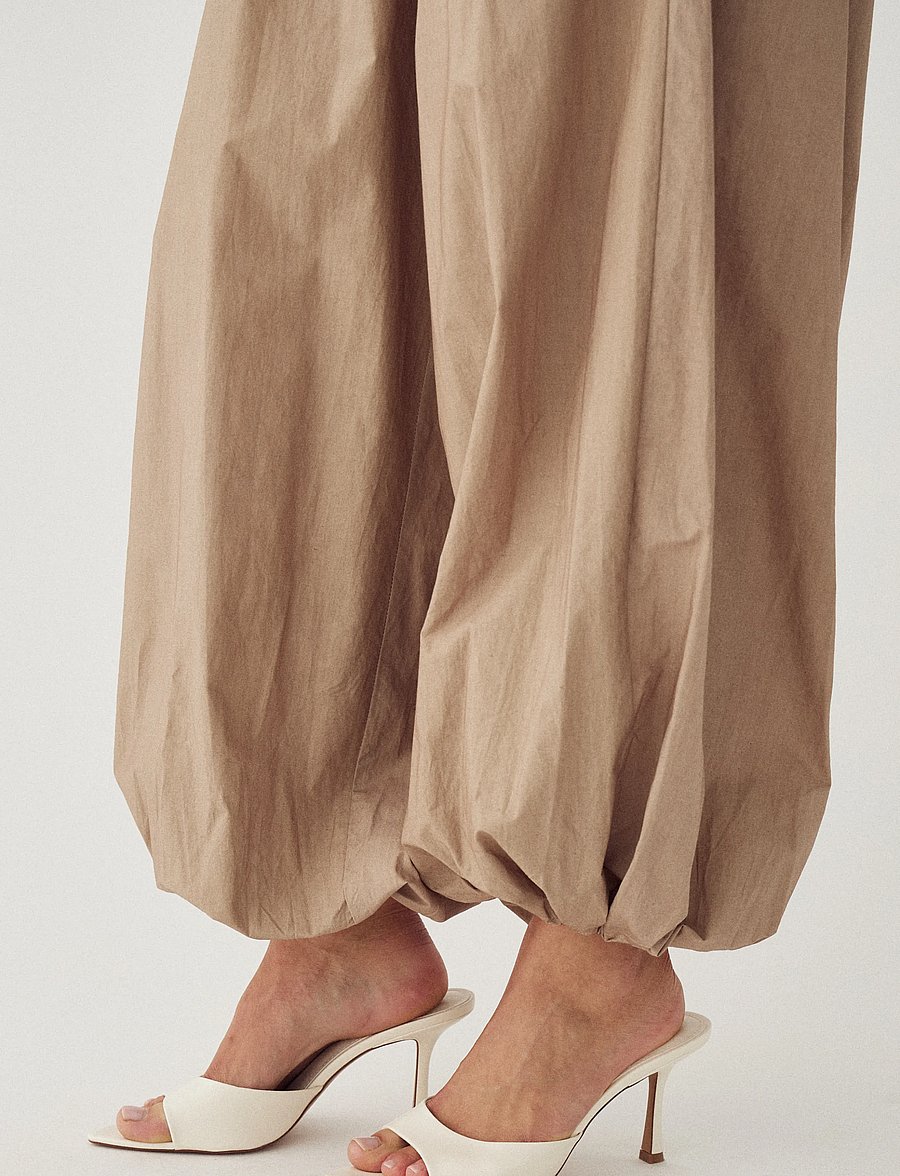 Noella - N-Nerine Pants - hosen mit weitem bein - beige - 5