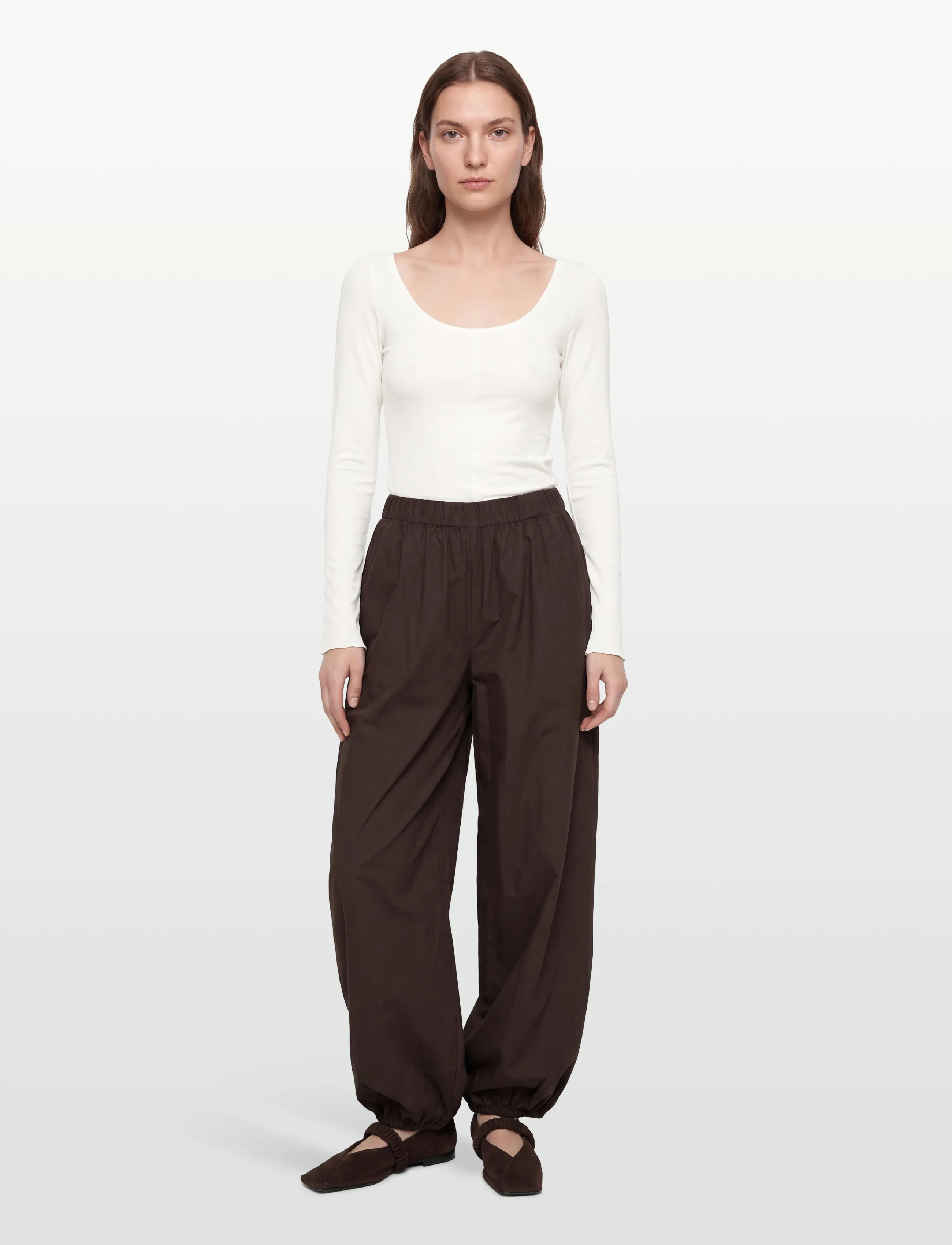 Noella N-Nerine Pants, XS/S, Trousers, Braun - Joggers, Frauen