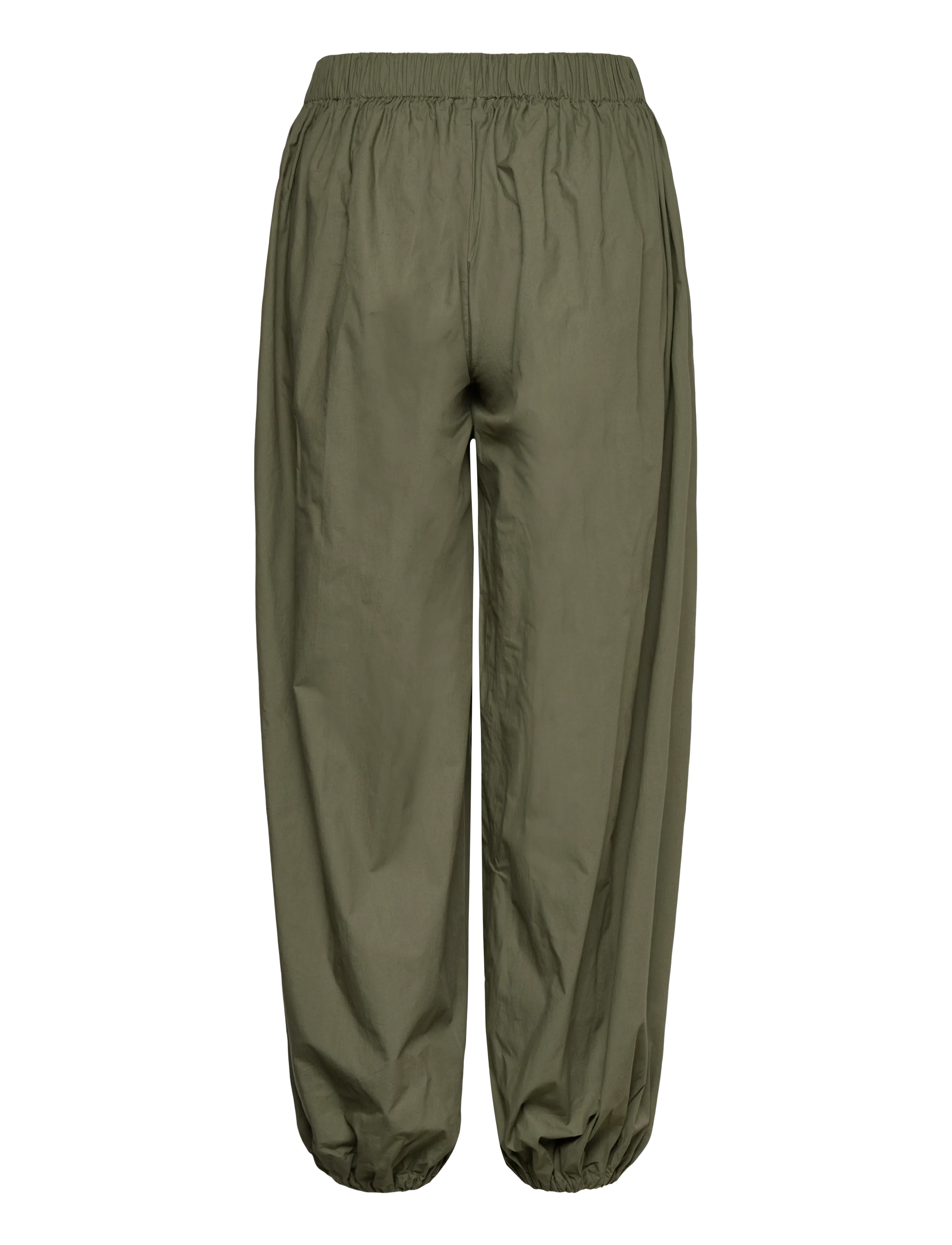 Noella - N-Nerine Pants - hosen mit weitem bein - green leaf - 2