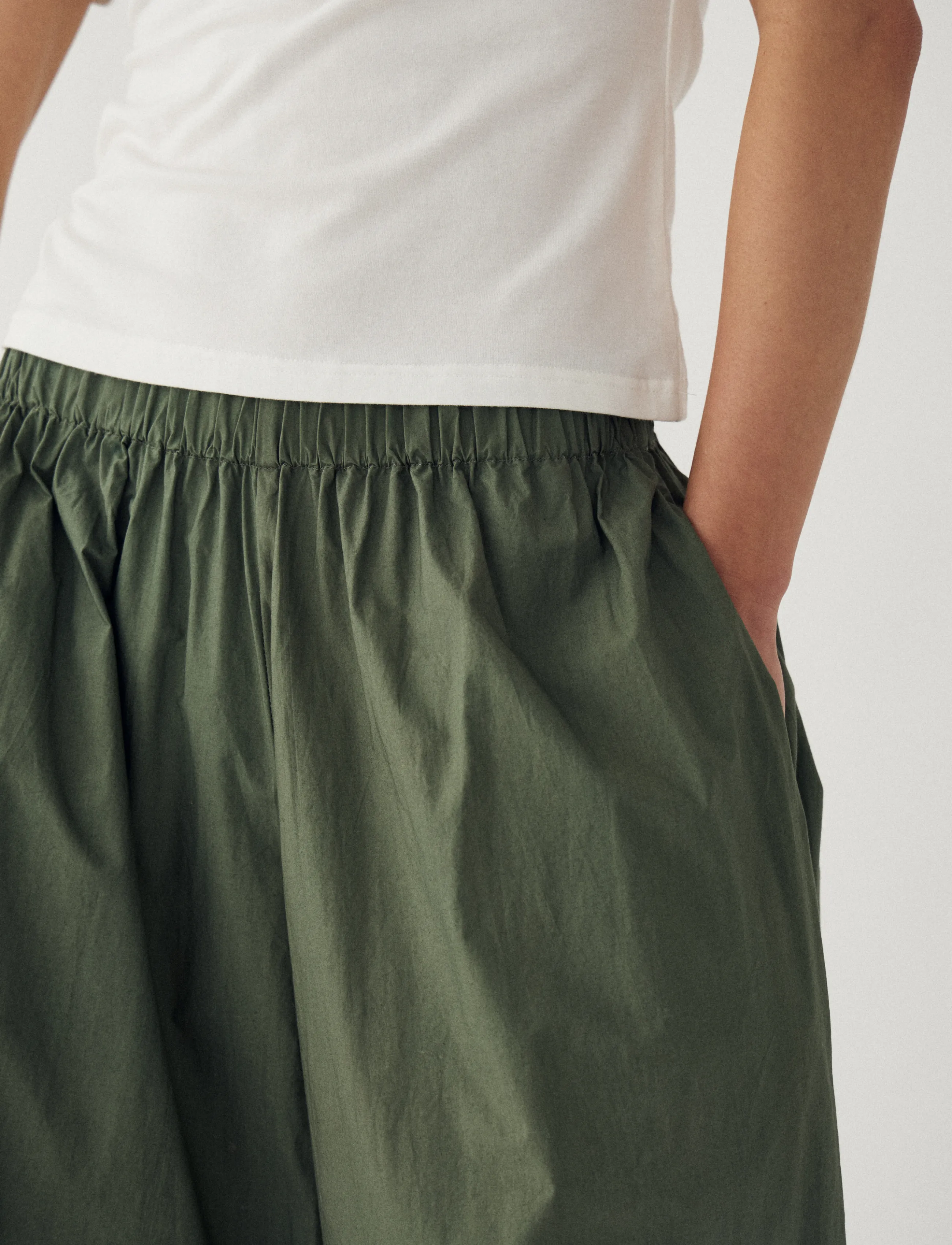 Noella - N-Nerine Pants - party wear at outlet prices - green leaf - 5