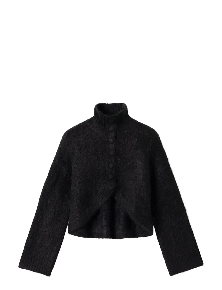 Noella - N-Margeaux Knit - polotröjor - black - 2