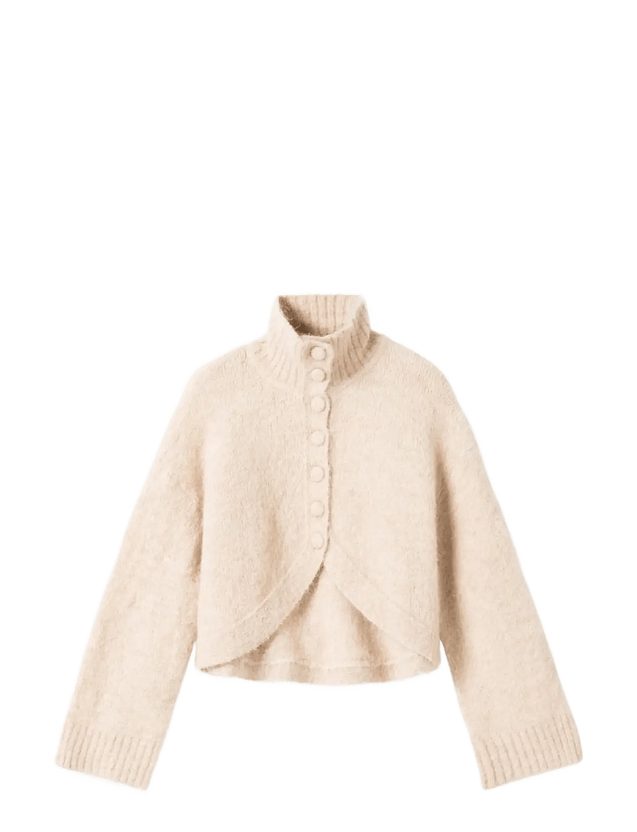 Noella - N-Margeaux Knit - rullekraver - oyster - 1