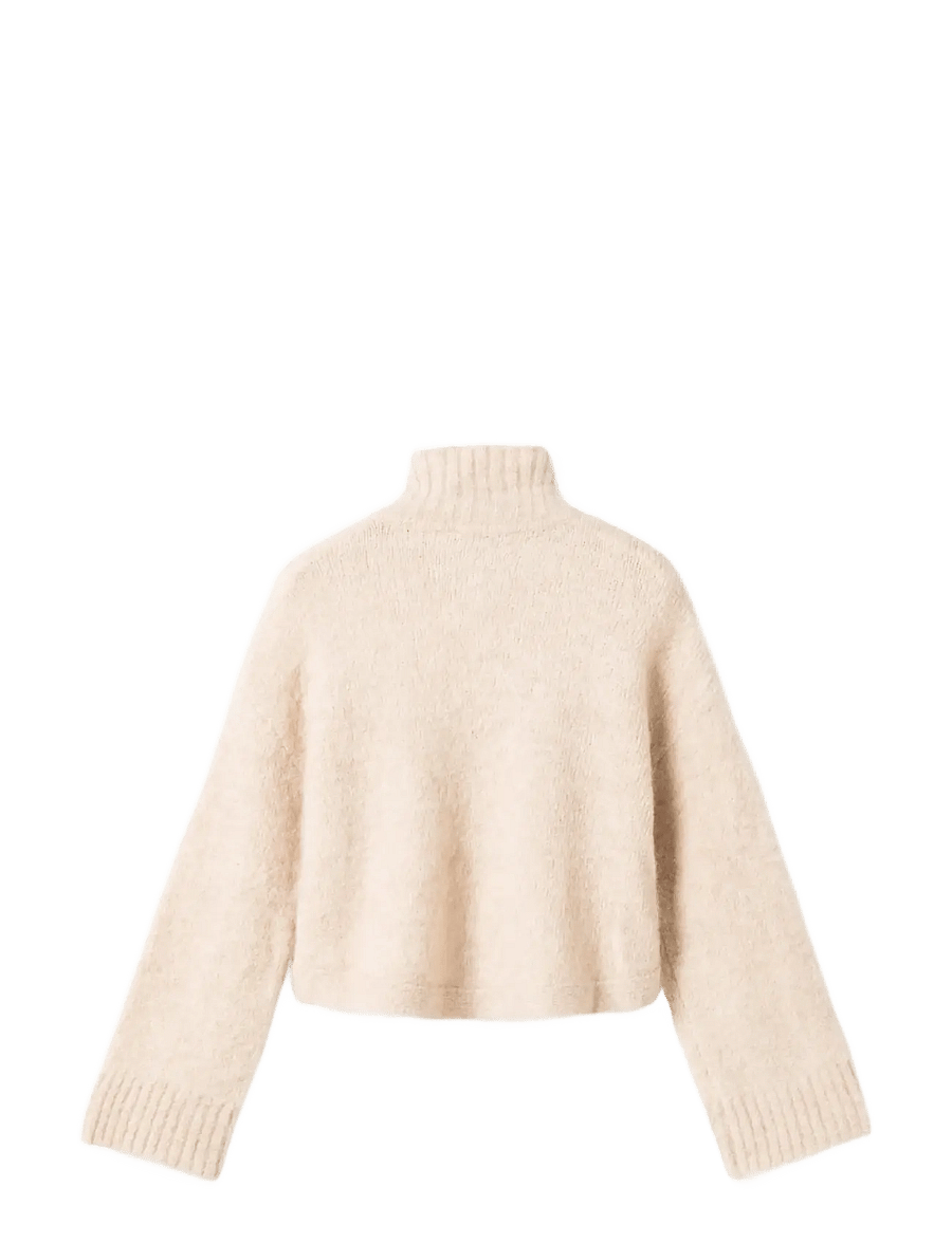 Noella - N-Margeaux Knit - rullekraver - oyster - 2