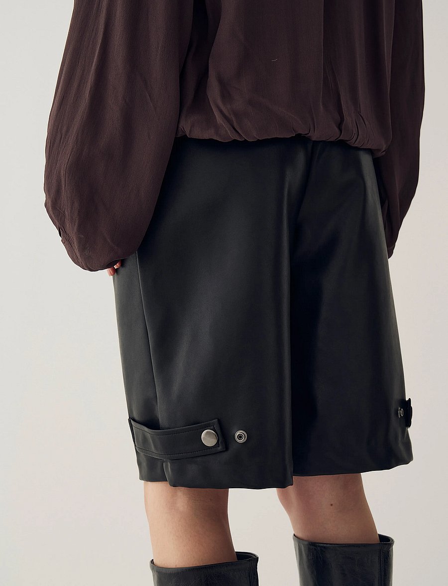 Noella - N-Maybel MW Shorts - skinnshorts - black - 4