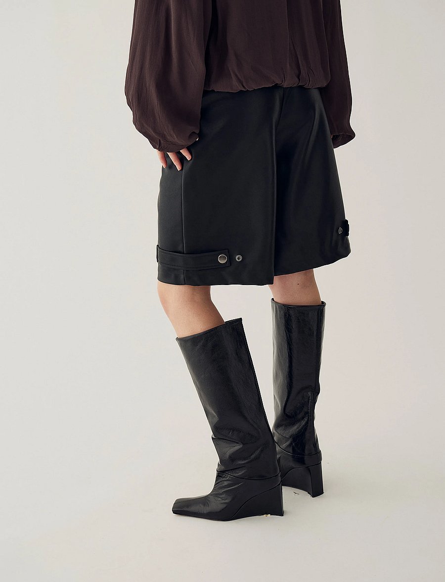 Noella - N-Maybel MW Shorts - skinnshorts - black - 5