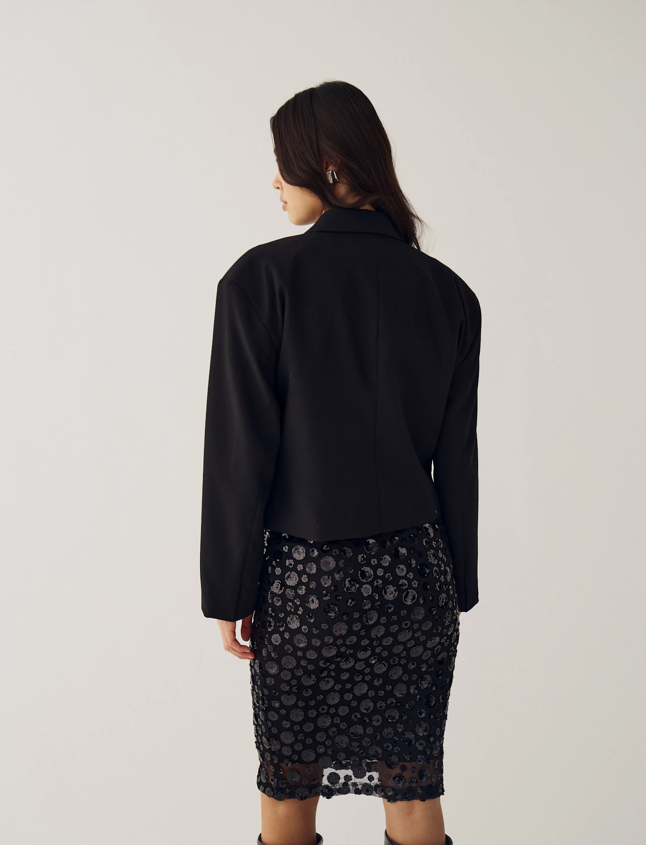 Noella - N-Marilda Blazer - korte blazere - black - 3