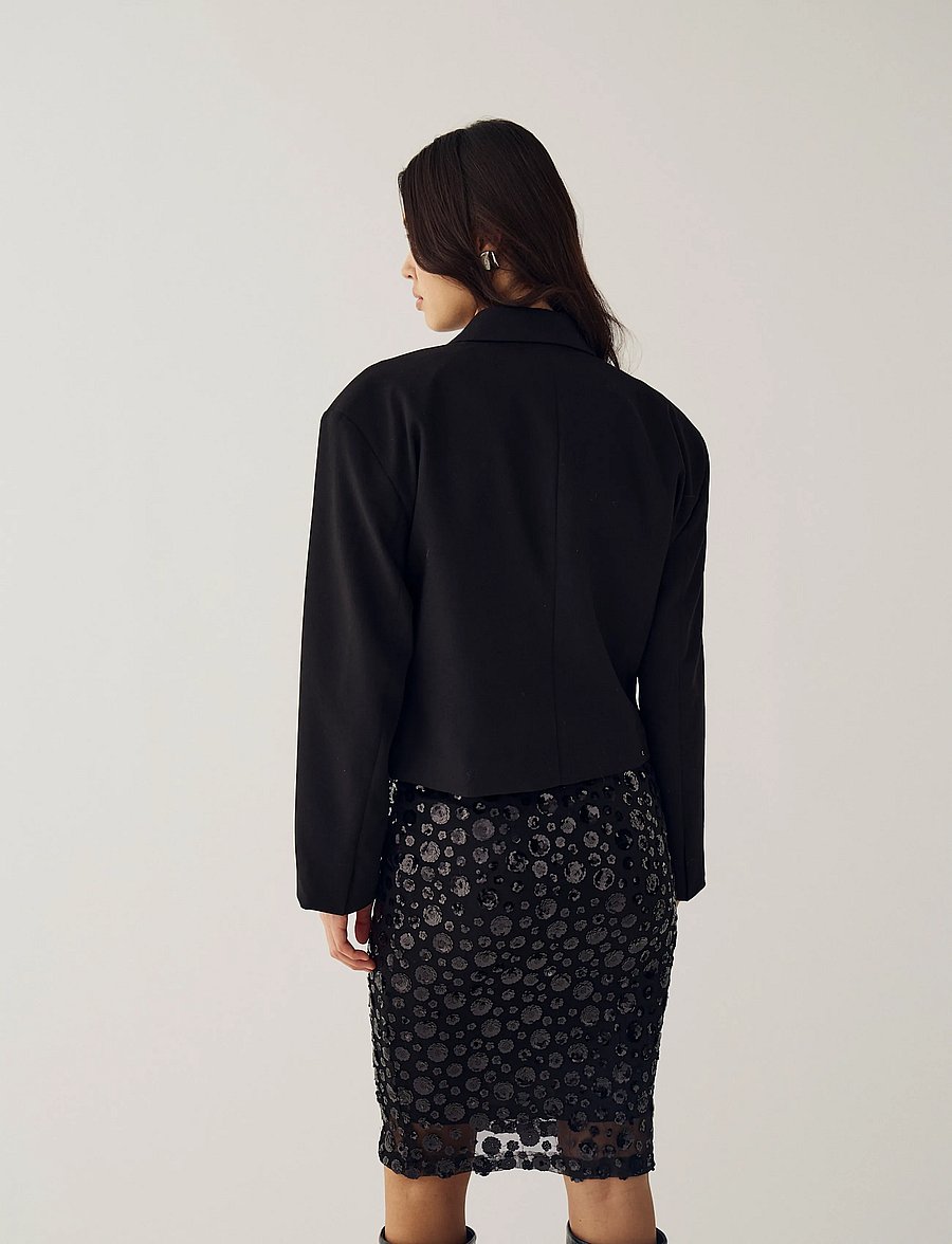 Noella - N-Marilda Blazer - korte blazere - black - 3
