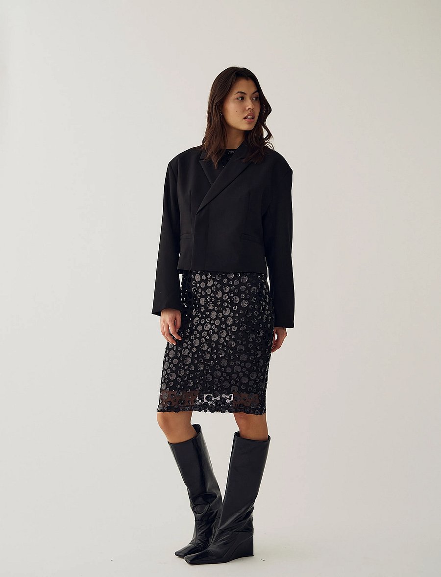 Noella - N-Marilda Blazer - korte blazere - black - 4
