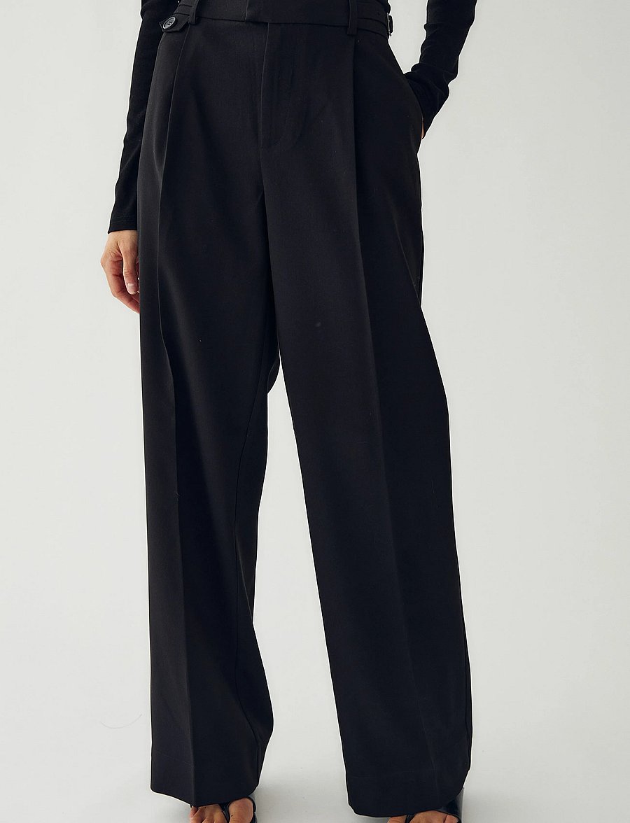Noella - N-Mavie Pants - habitbukser - black - 4