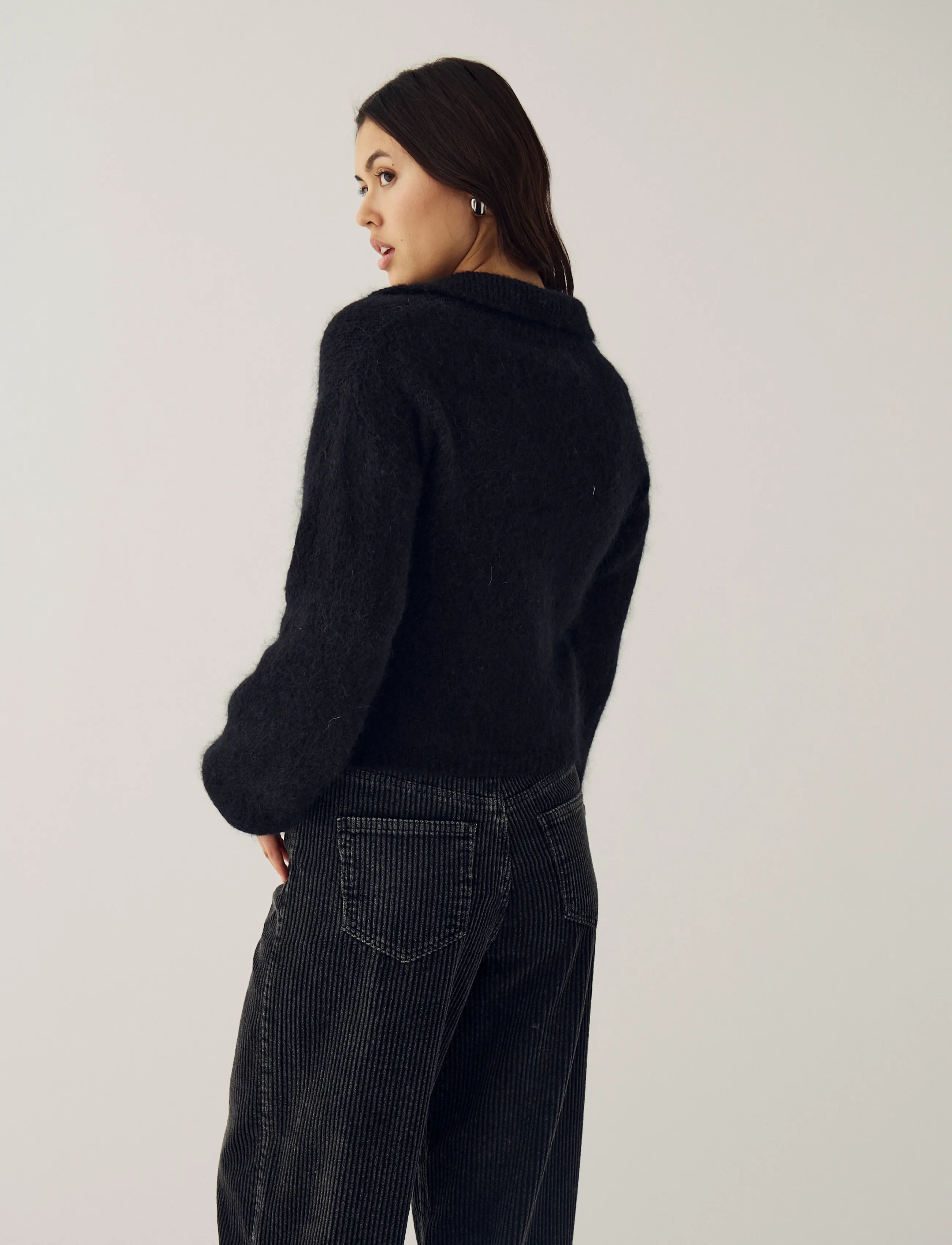 Noella - N-Makana Knit Cardigan - black - 3