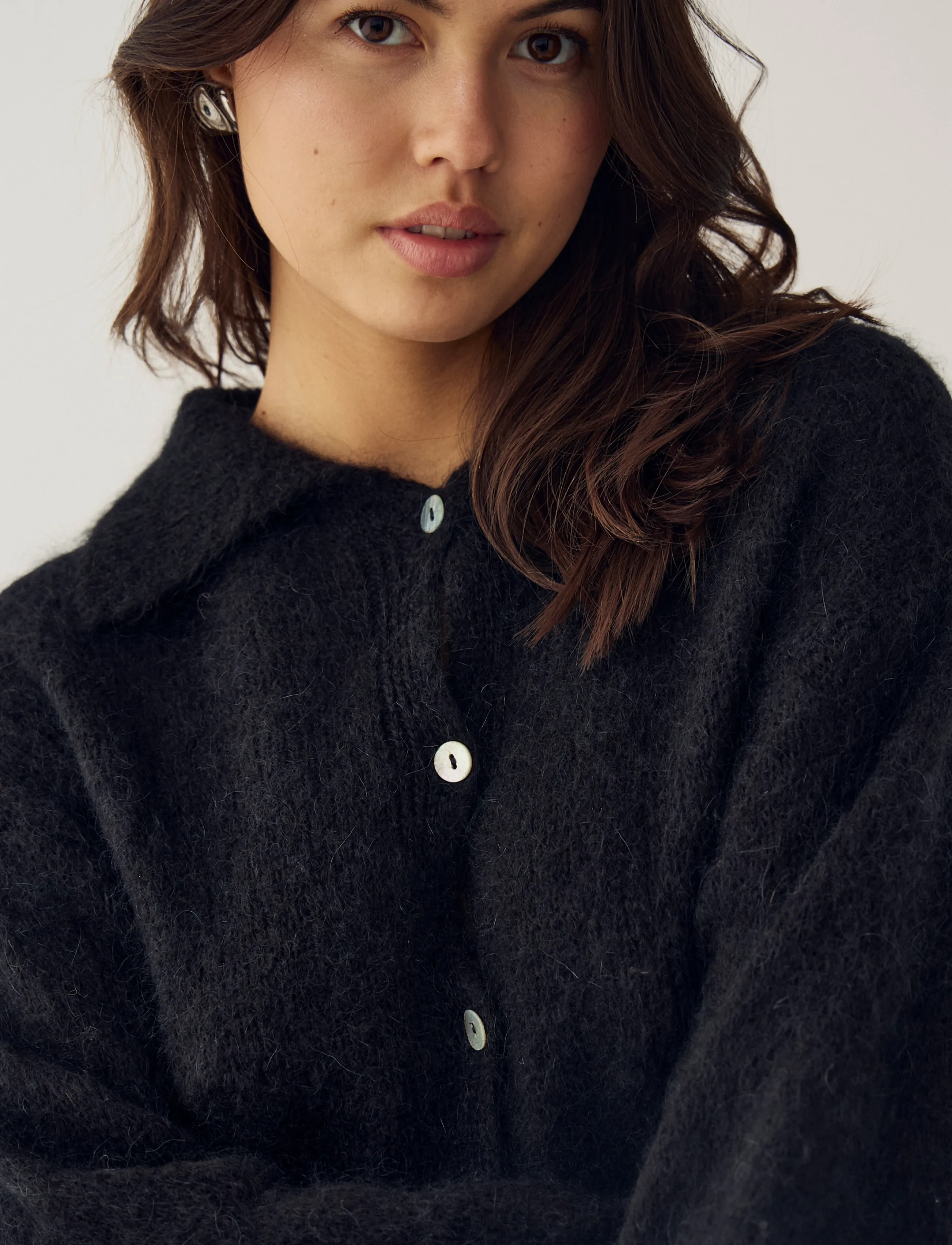 Noella - N-Makana Knit Cardigan - black - 4