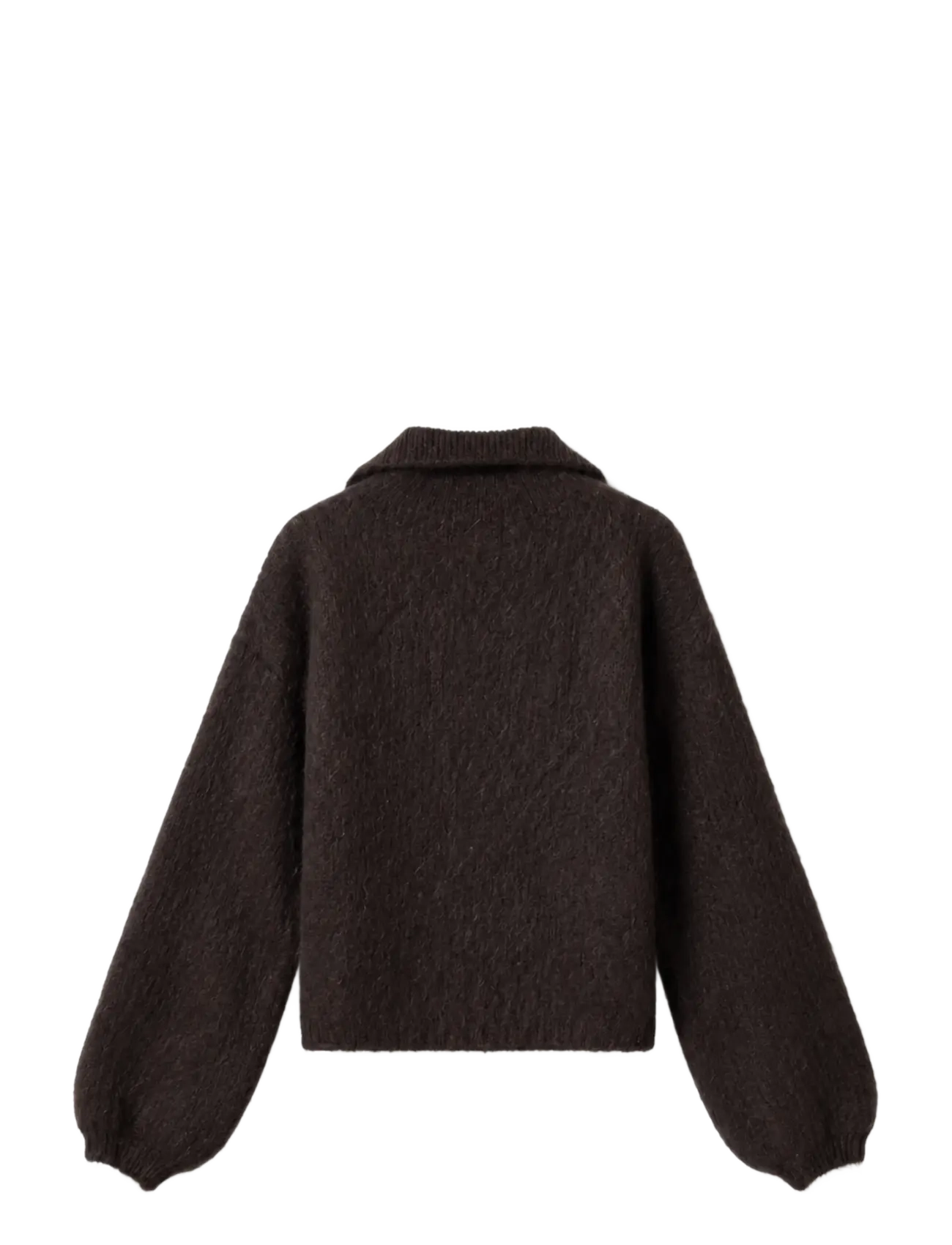 Noella - N-Makana Knit Cardigan - chocolate brown - 1
