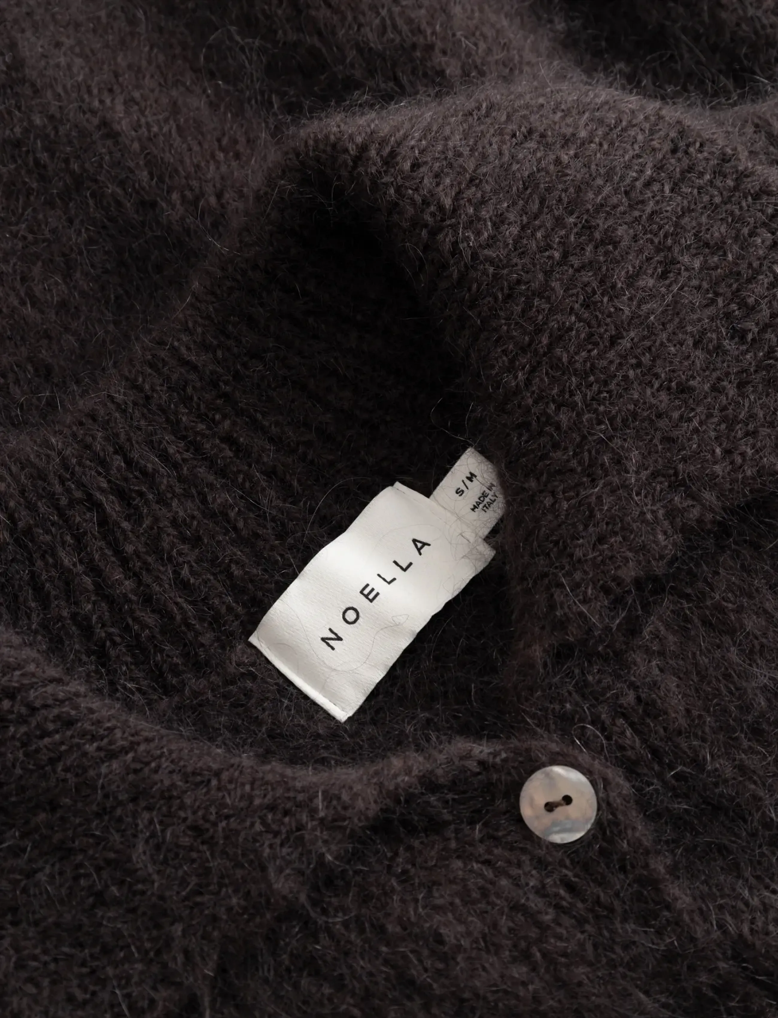 Noella - N-Makana Knit Cardigan - chocolate brown - 2