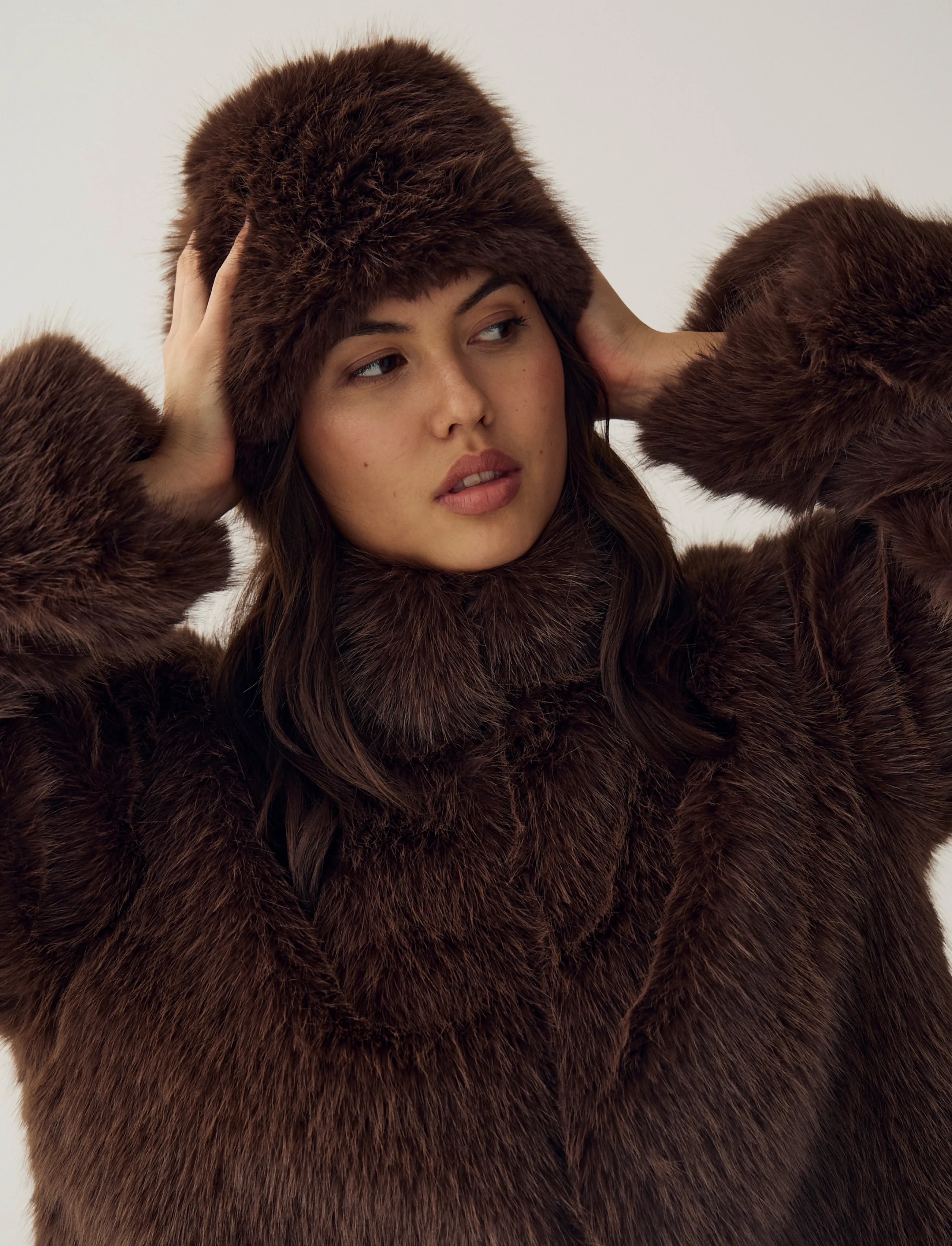 Noella - N-Mirella Hat - hattar - chocolate - 3