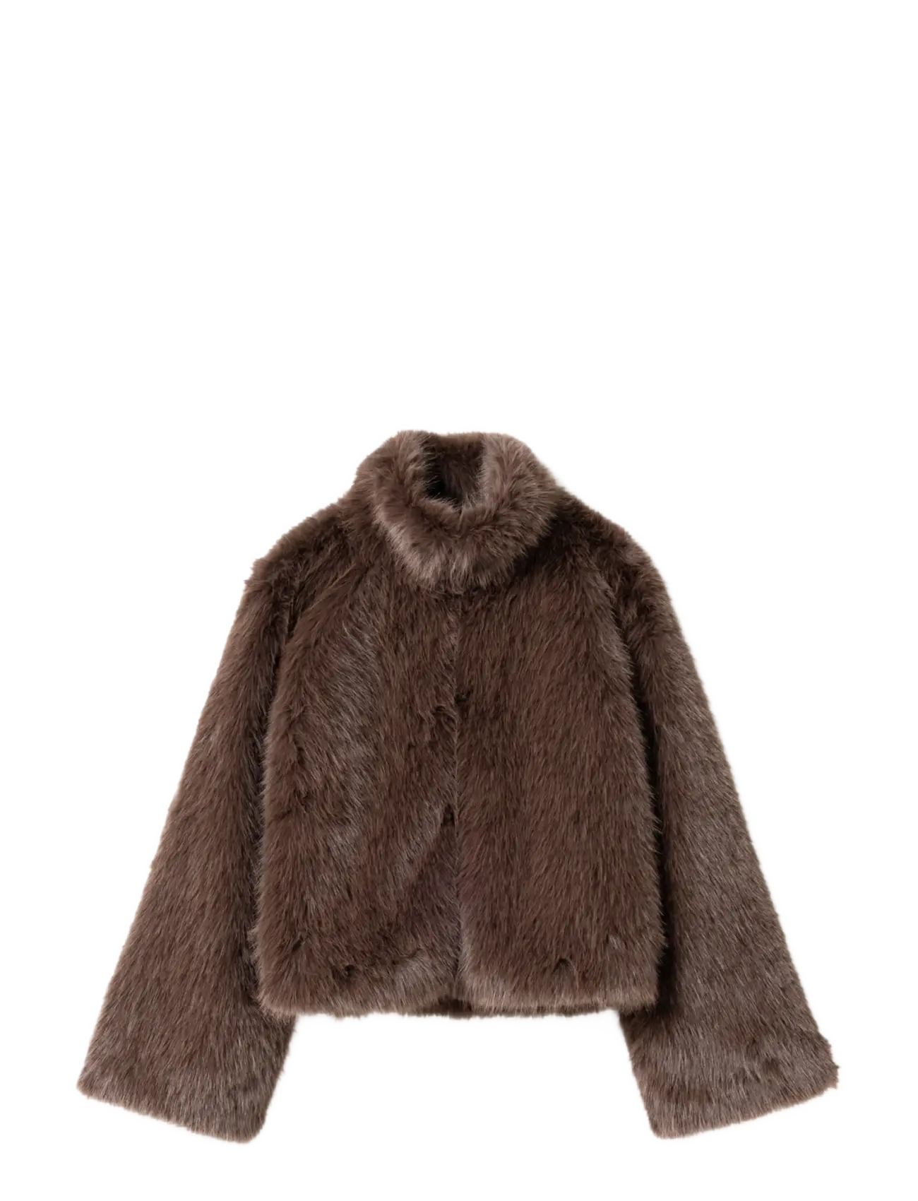 Noella - N-Marietta Jacket - fuskpäls - chocolate - 1