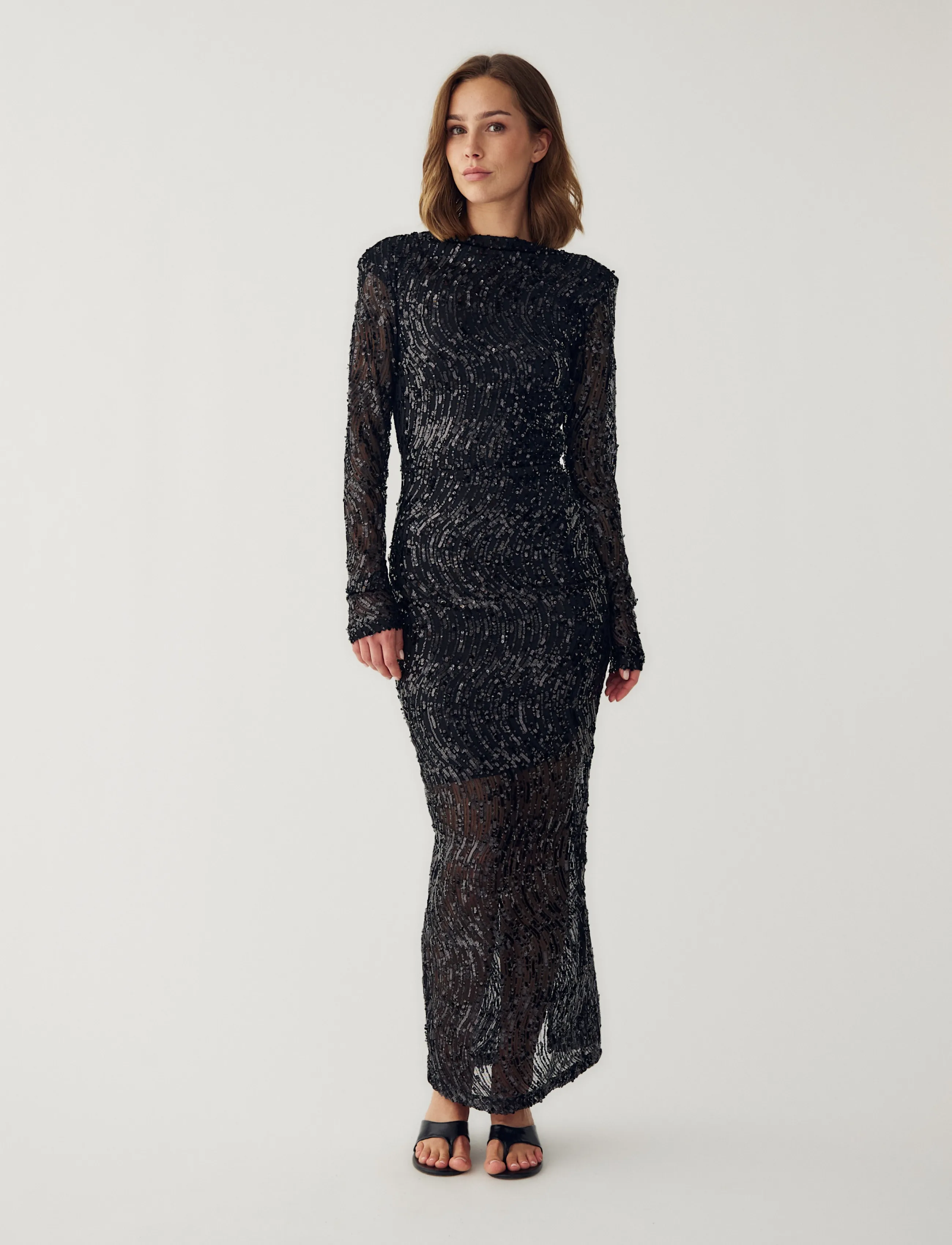 Noella N-Maureen Dress - Õhtukleidid - BLACK / black