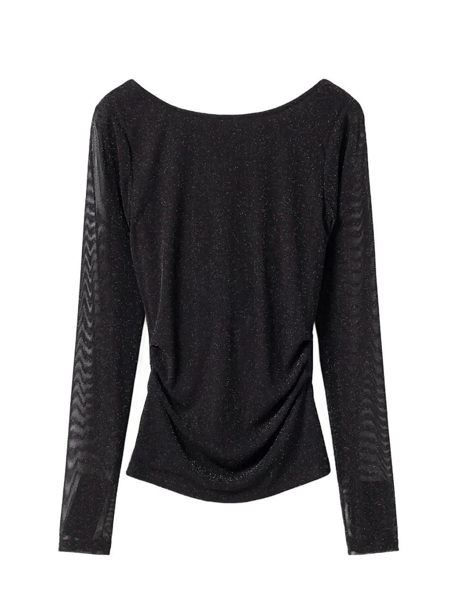 Noella - N-Madaline Top - erilised sündmused - black - 2