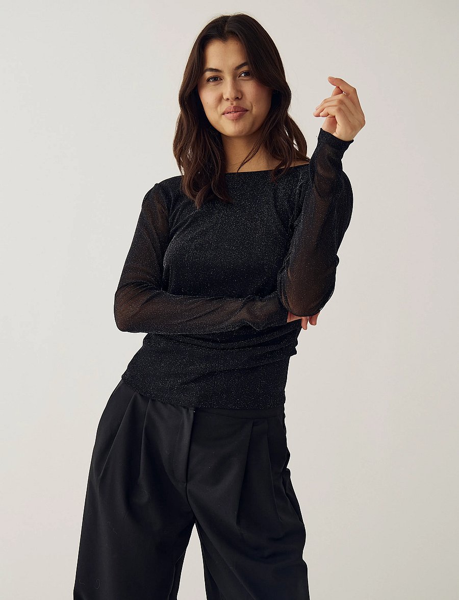 Noella - N-Madaline Top - erilised sündmused - black - 0