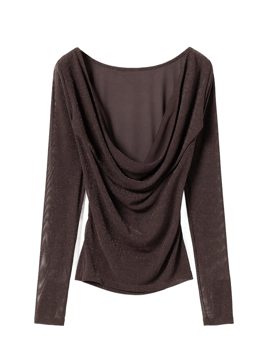 Noella - N-Madaline Top - erilised sündmused - chocolate - 1