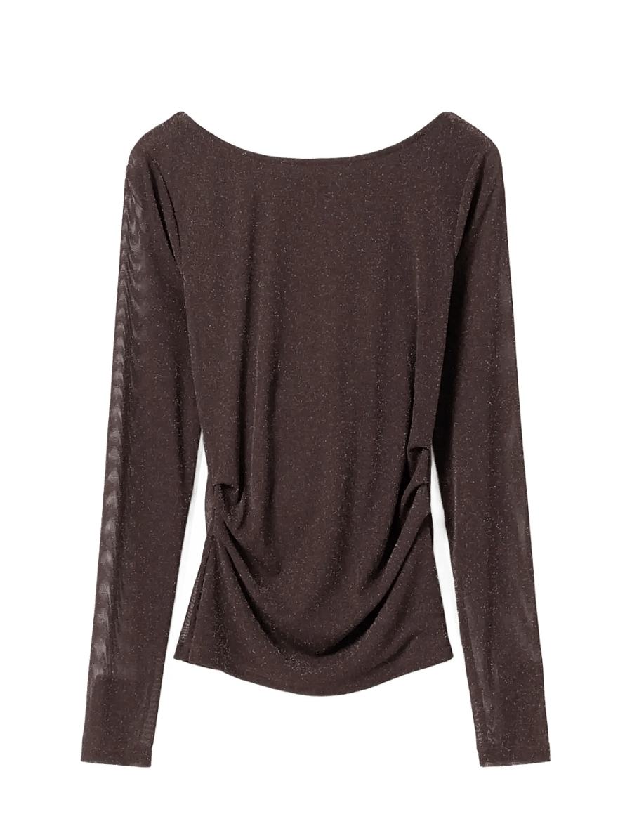 Noella - N-Madaline Top - erilised sündmused - chocolate - 2
