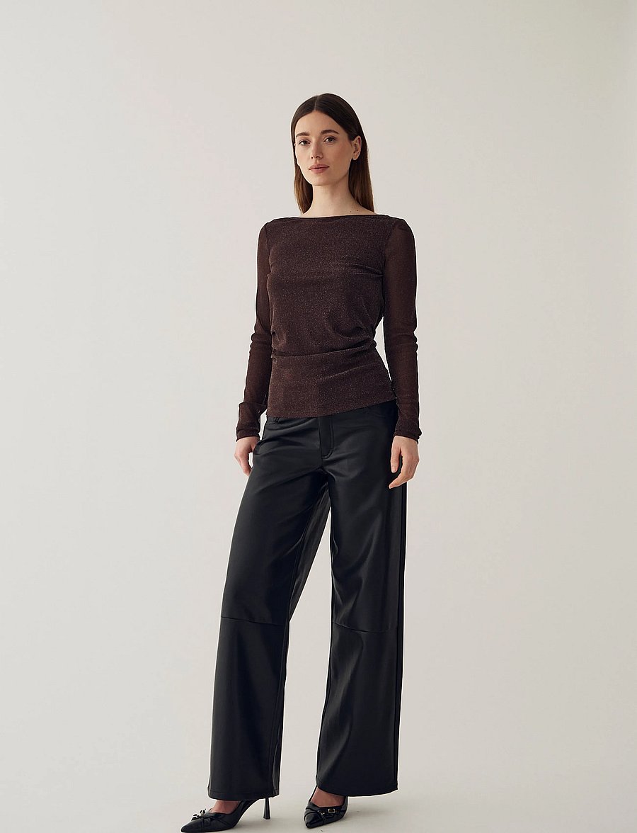 Noella - N-Madaline Top - erilised sündmused - chocolate - 5